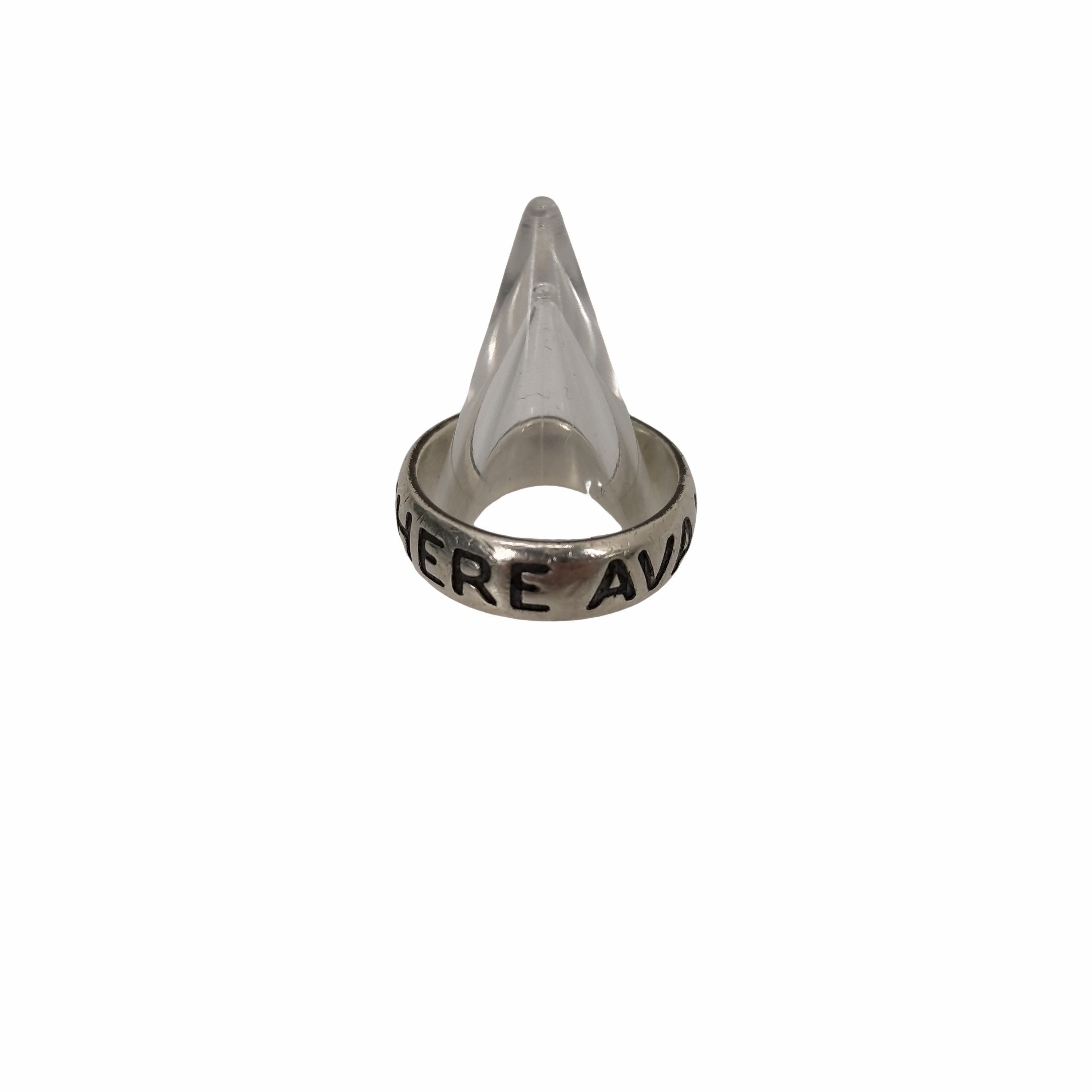 AVAILABLE NOWHERE JUDY BLAME STAY SAFE RING SILVER メンズ 19号 