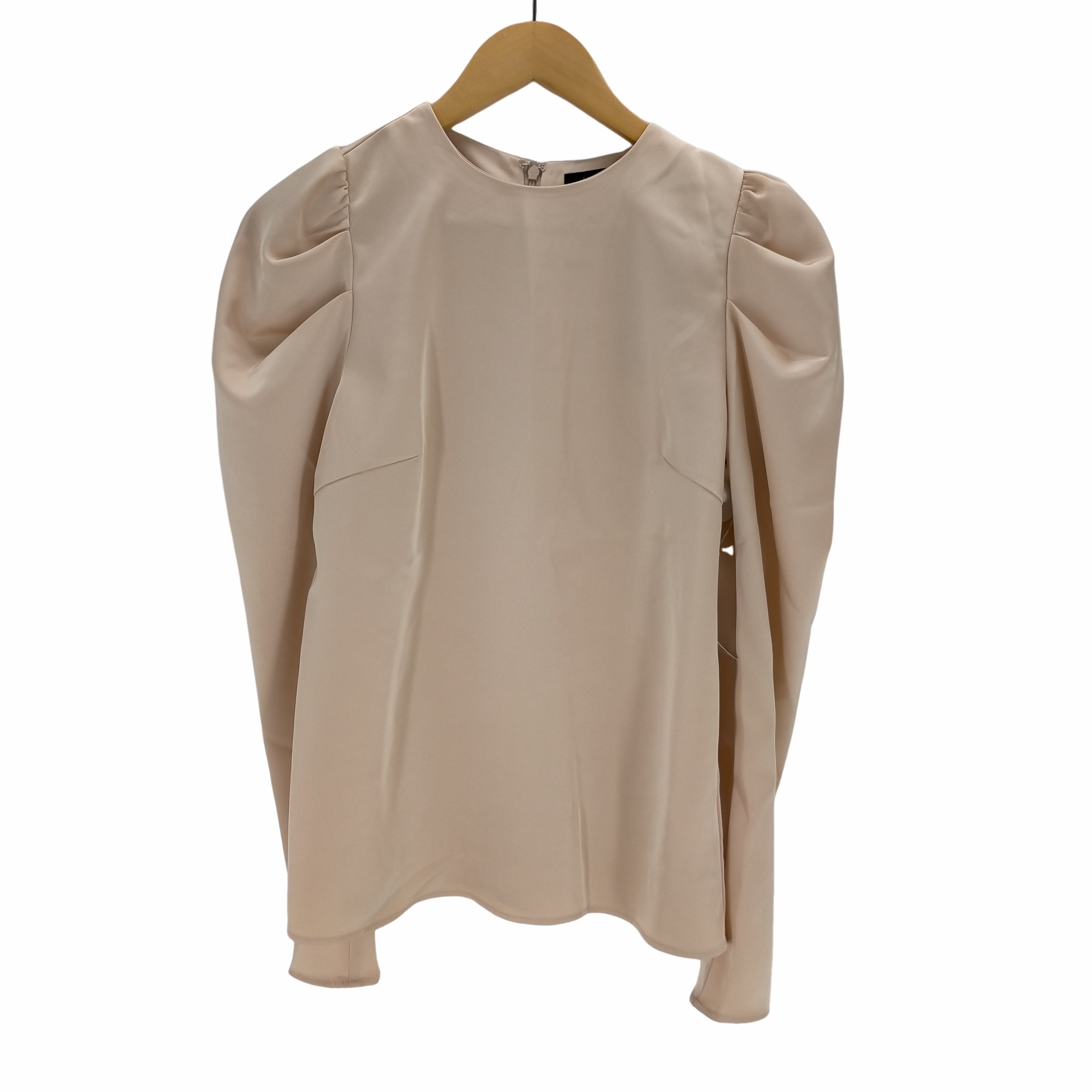 【即日発送】アニュアンス　グロスサテンドレープショルダーブラウス アニュアンス anuans グロスサテンドレープショルダーブラウス