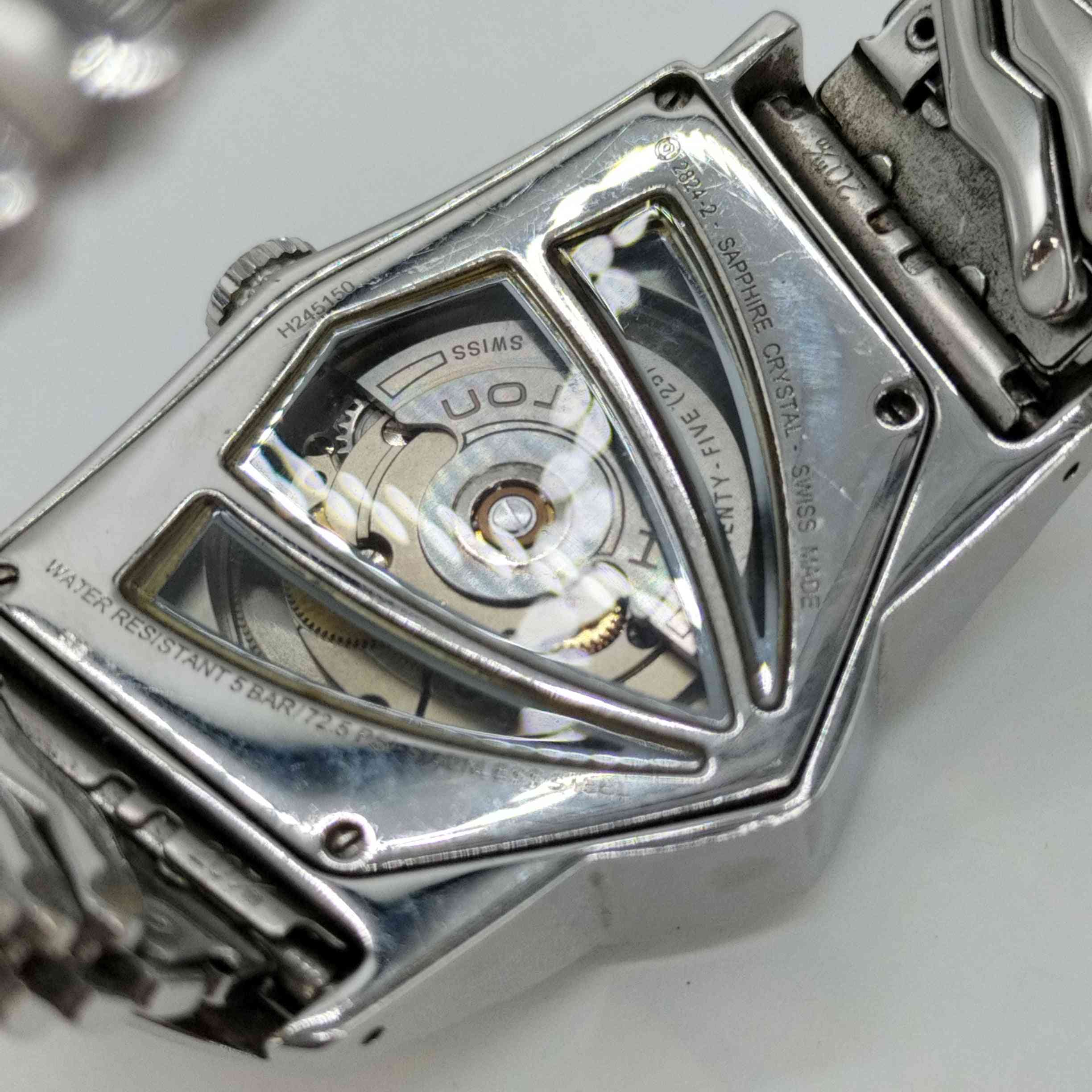 ハミルトン HAMILTON H245150 ベンチュラ 自動巻き 腕時計 蛇腹ベルト