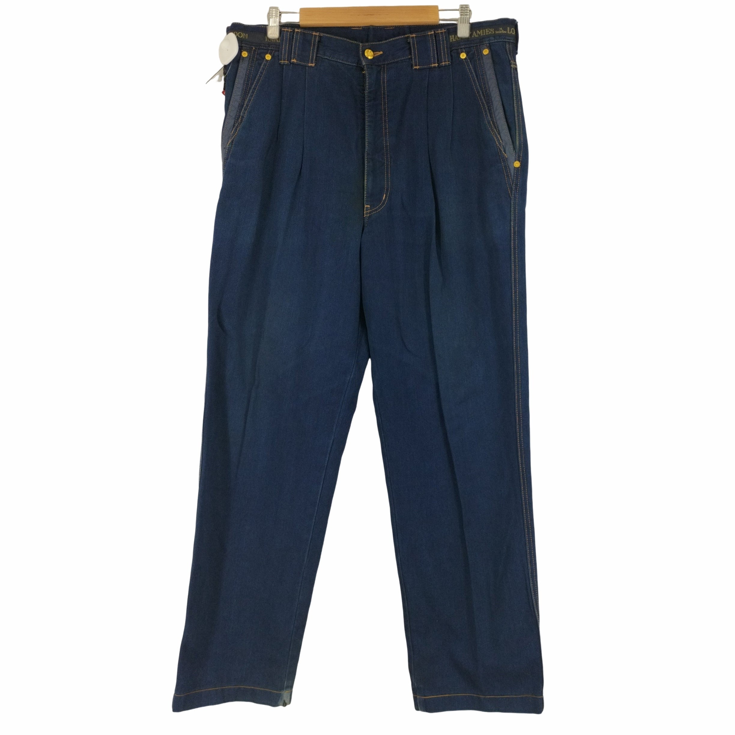 ハーディエイミス HARDY AMIES SPORT ロゴパッチ フェイクレザー 