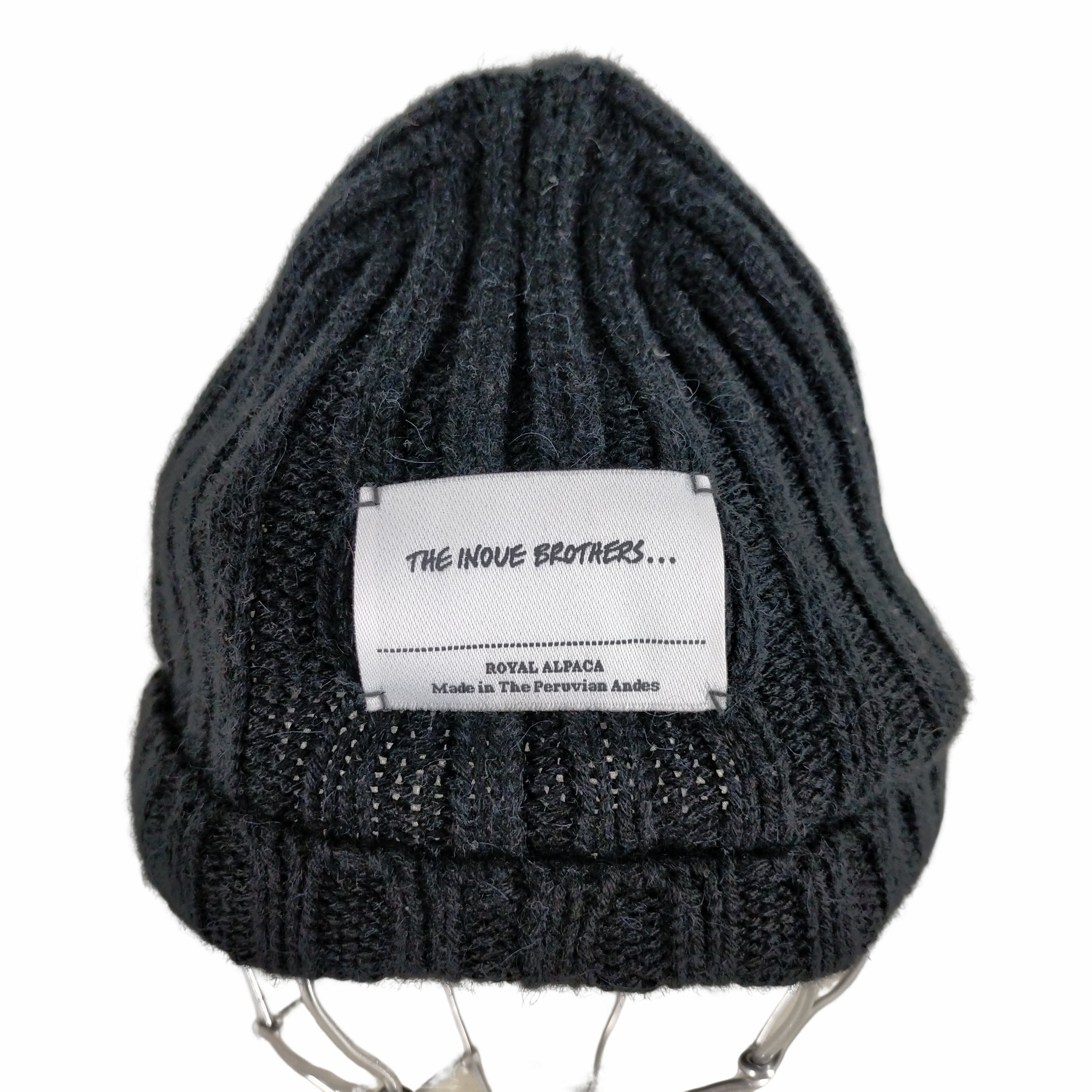 ザ イノウエブラザーズ THE INOUE BROTHERS Rib Hat ROYAL Alpaca