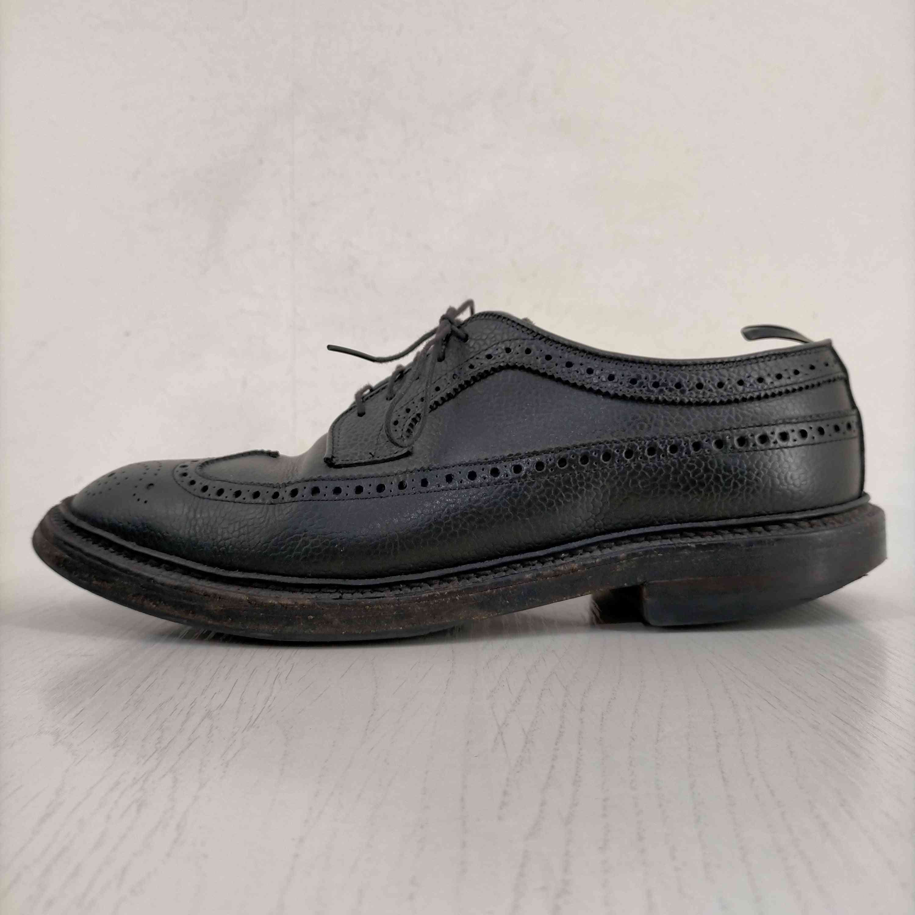 black freece brooks brothers ALDEN製シューズ