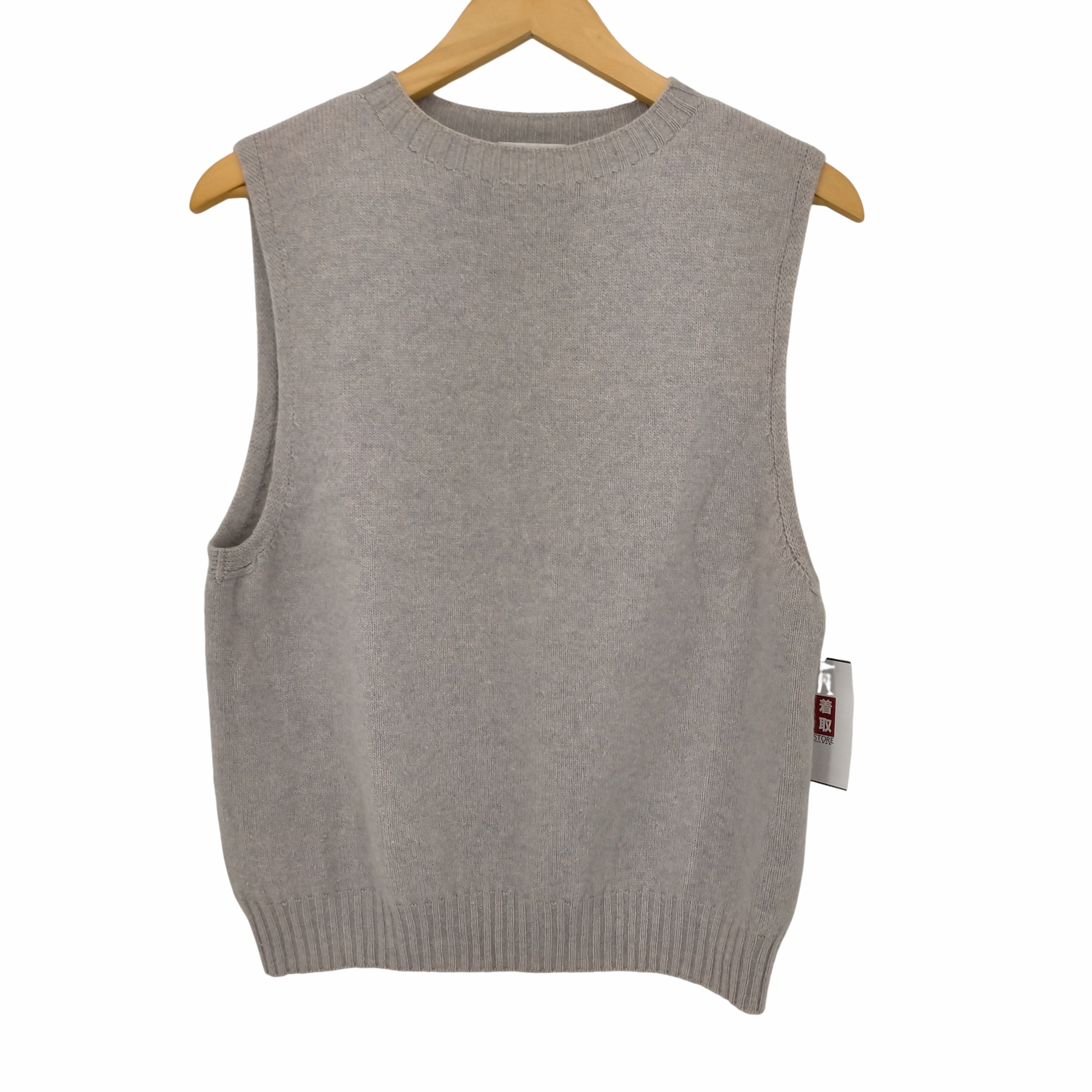 morris&sons ニットベスト グレー MORRIS & SONS グレー ジュ ニット 