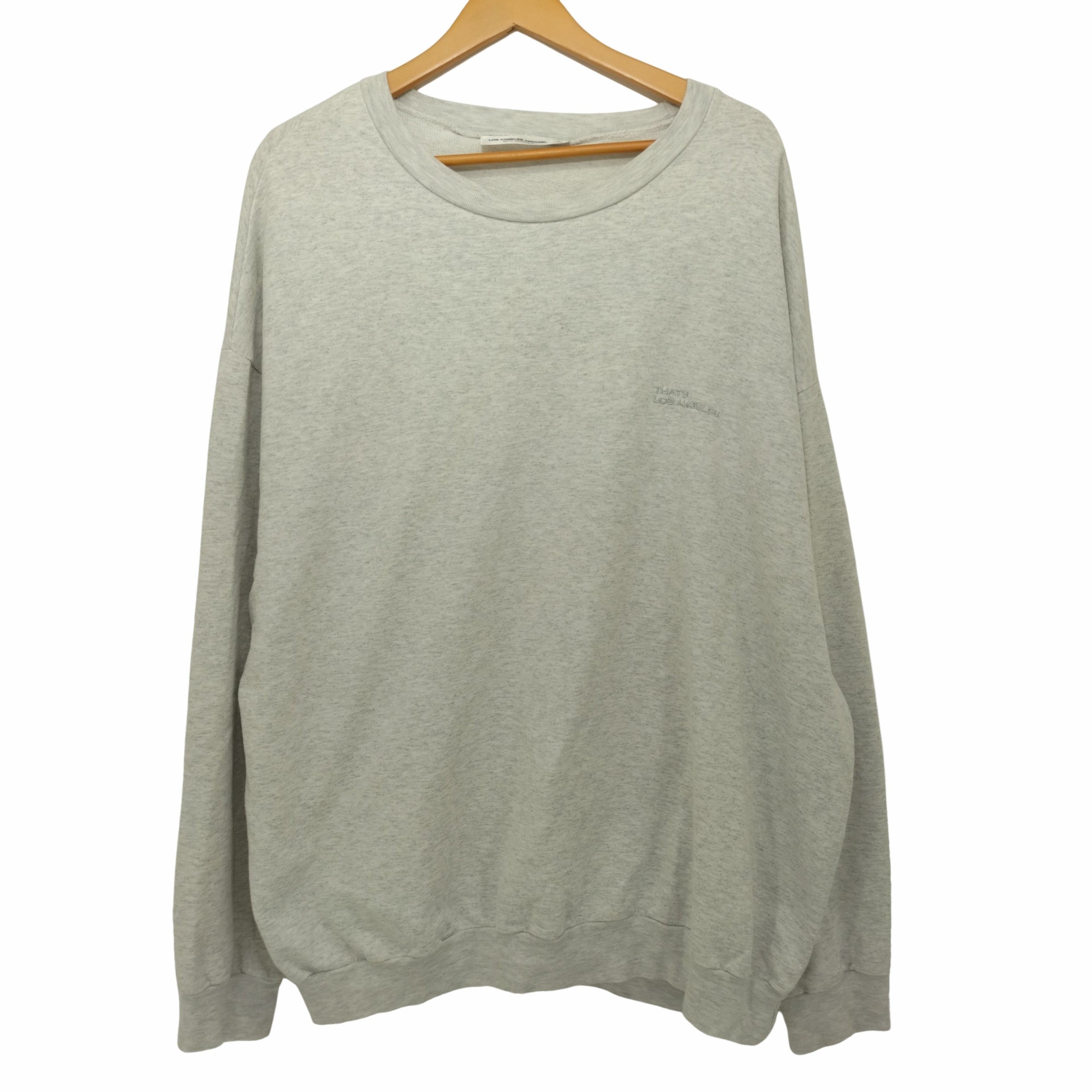 ロサンゼルスアパレル LOS ANGELES APPAREL BY別注 USA製 LOGO SWEAT 