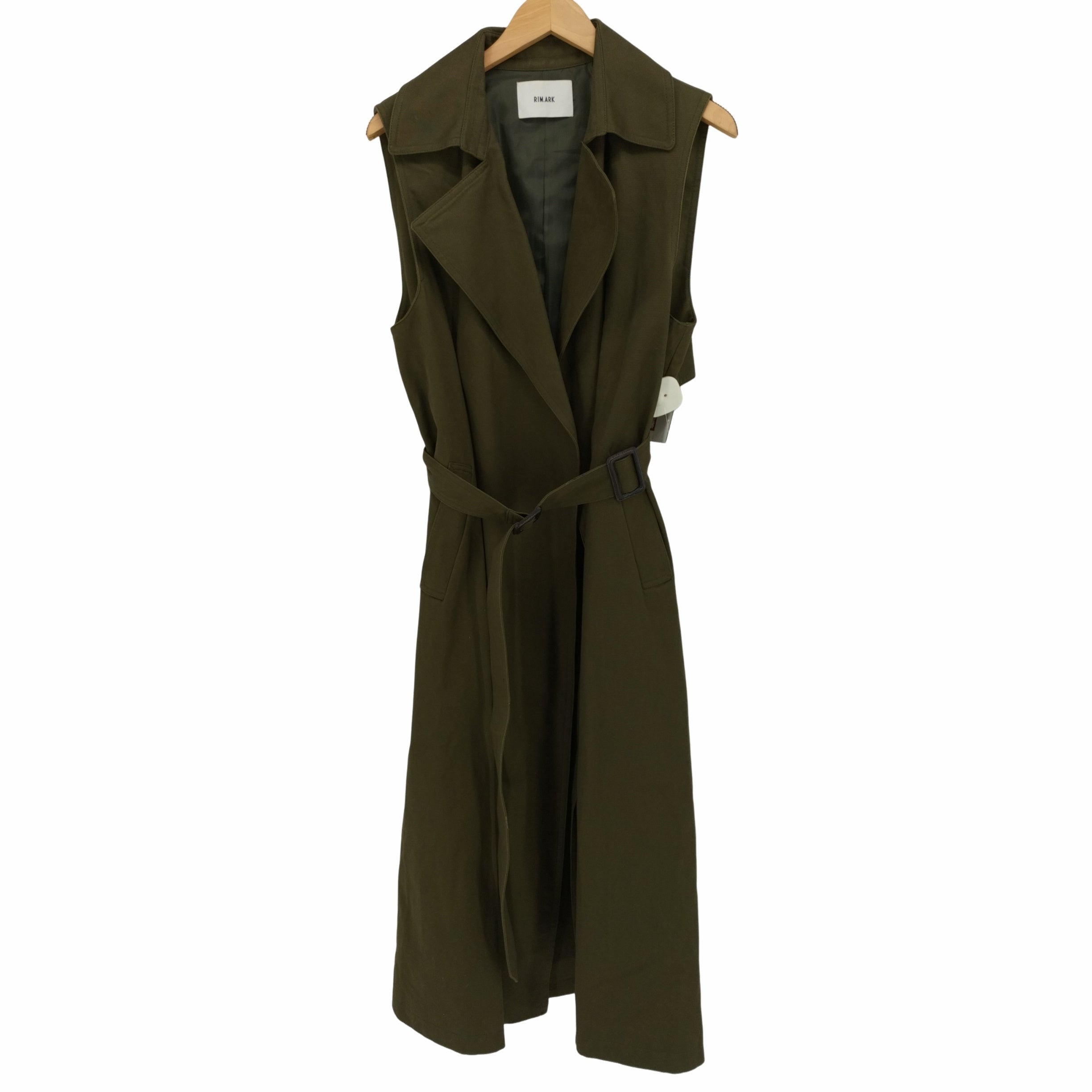 RIM.ARK ロングベスト トレンチ リムアーク RIM.ARK TRENCH LONG VEST トレンチ ロング ベスト