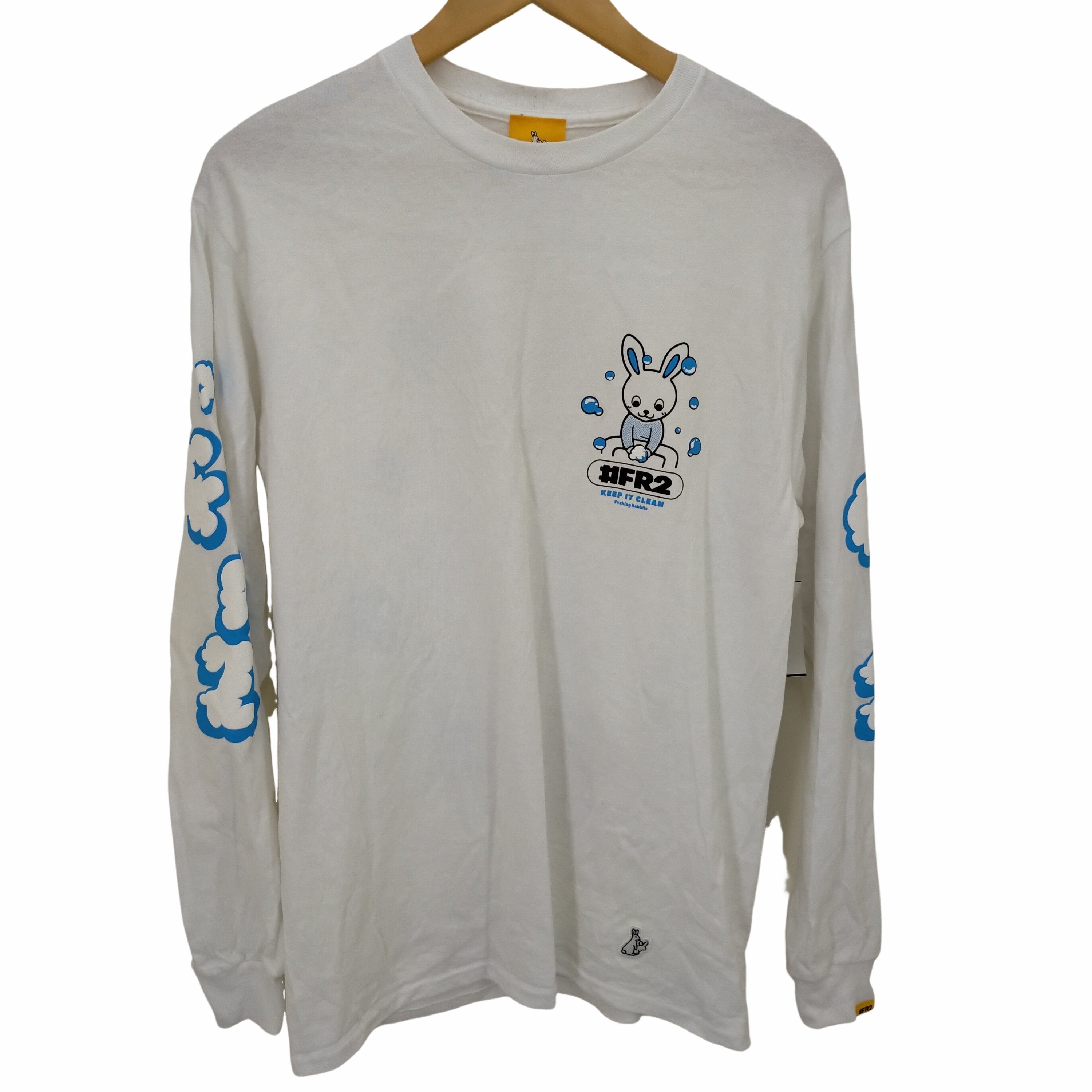 YES EYE SEE ホワイト 長袖TシャツLサイズイエスアイシー