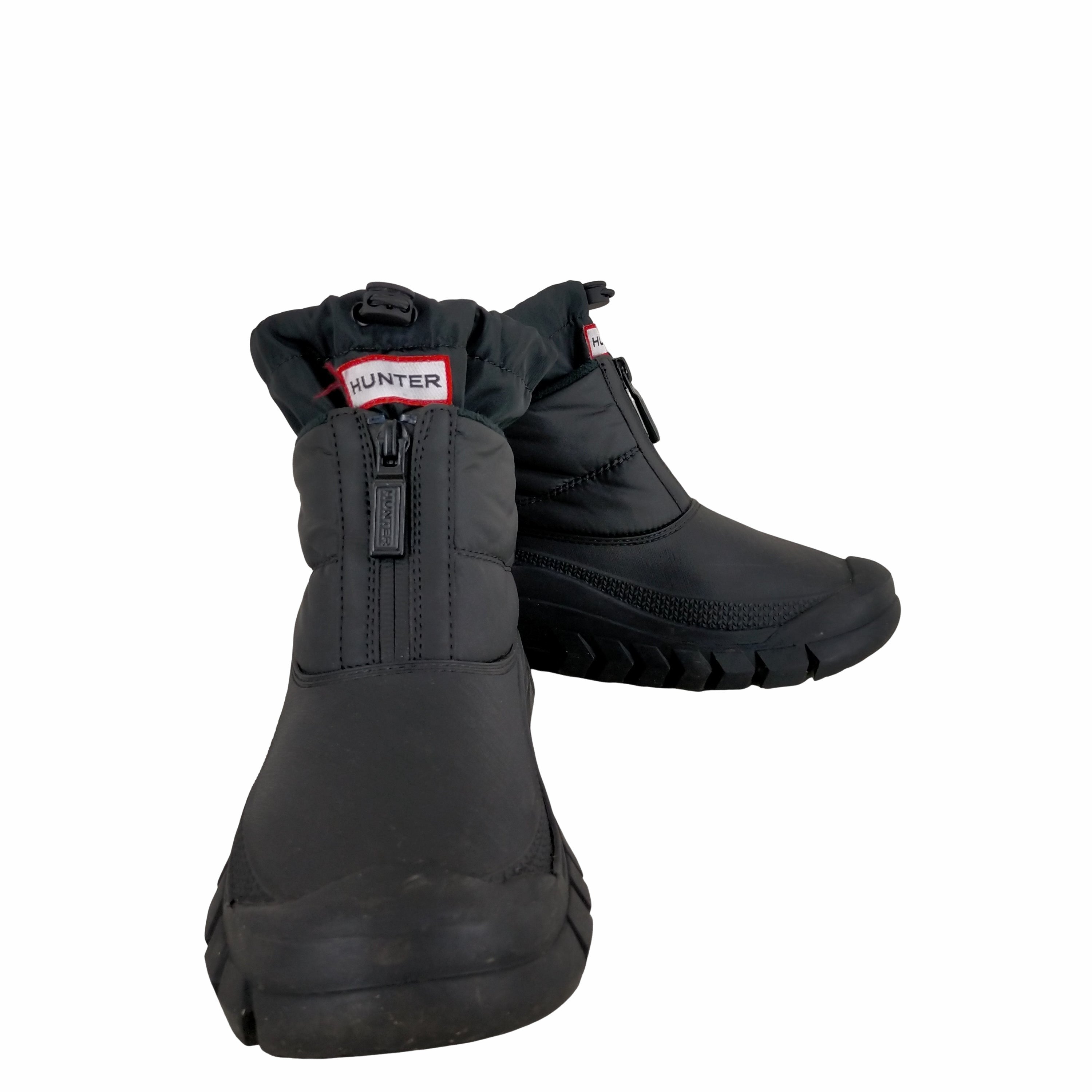ハンター HUNTER INTREPID ZIP ANKLE SNOW BOOTS レディース 38