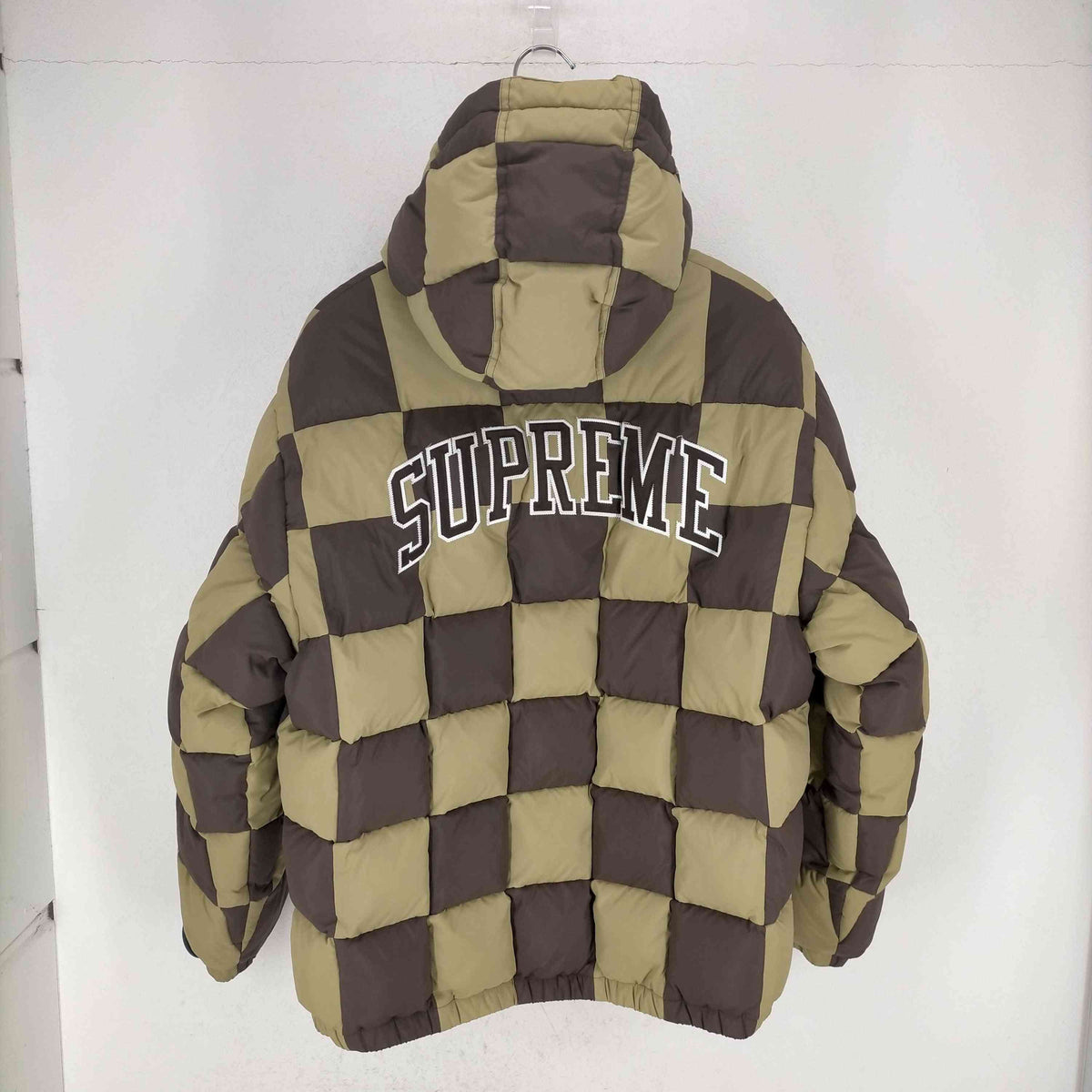 シュプリーム Supreme 19AW CHECKERBOARD PUFFY JACKET メンズ