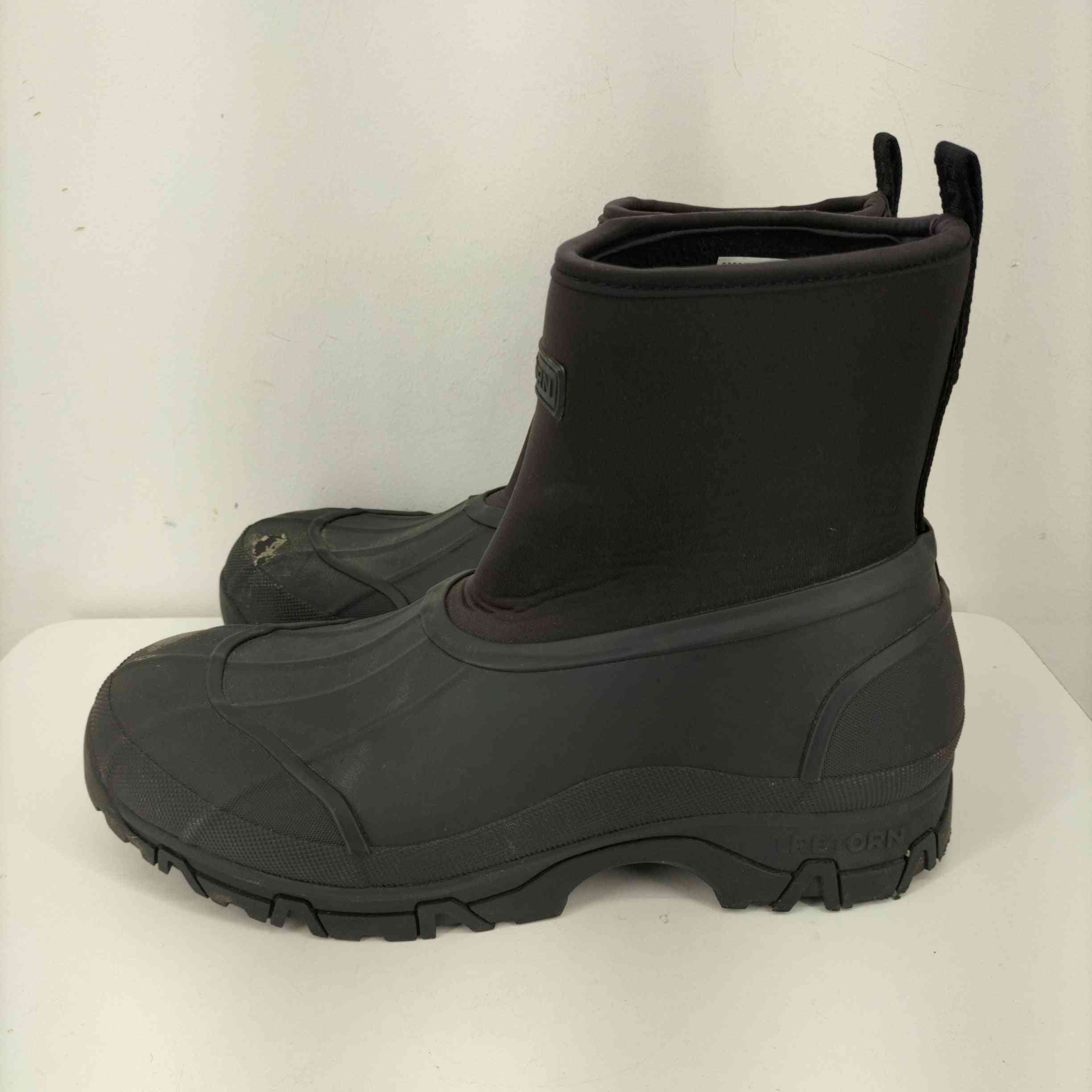 ZARA × TRETORN レインブーツ Black