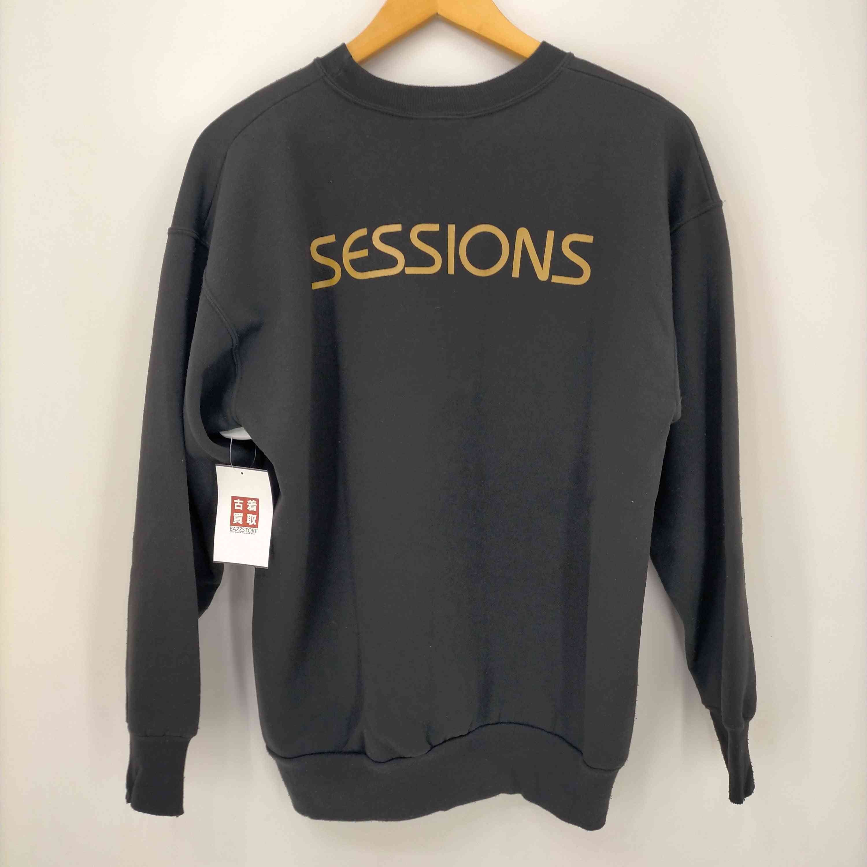 セッションズ SESSIONS 90S MADE IN USA 両面プリントクルーネック 