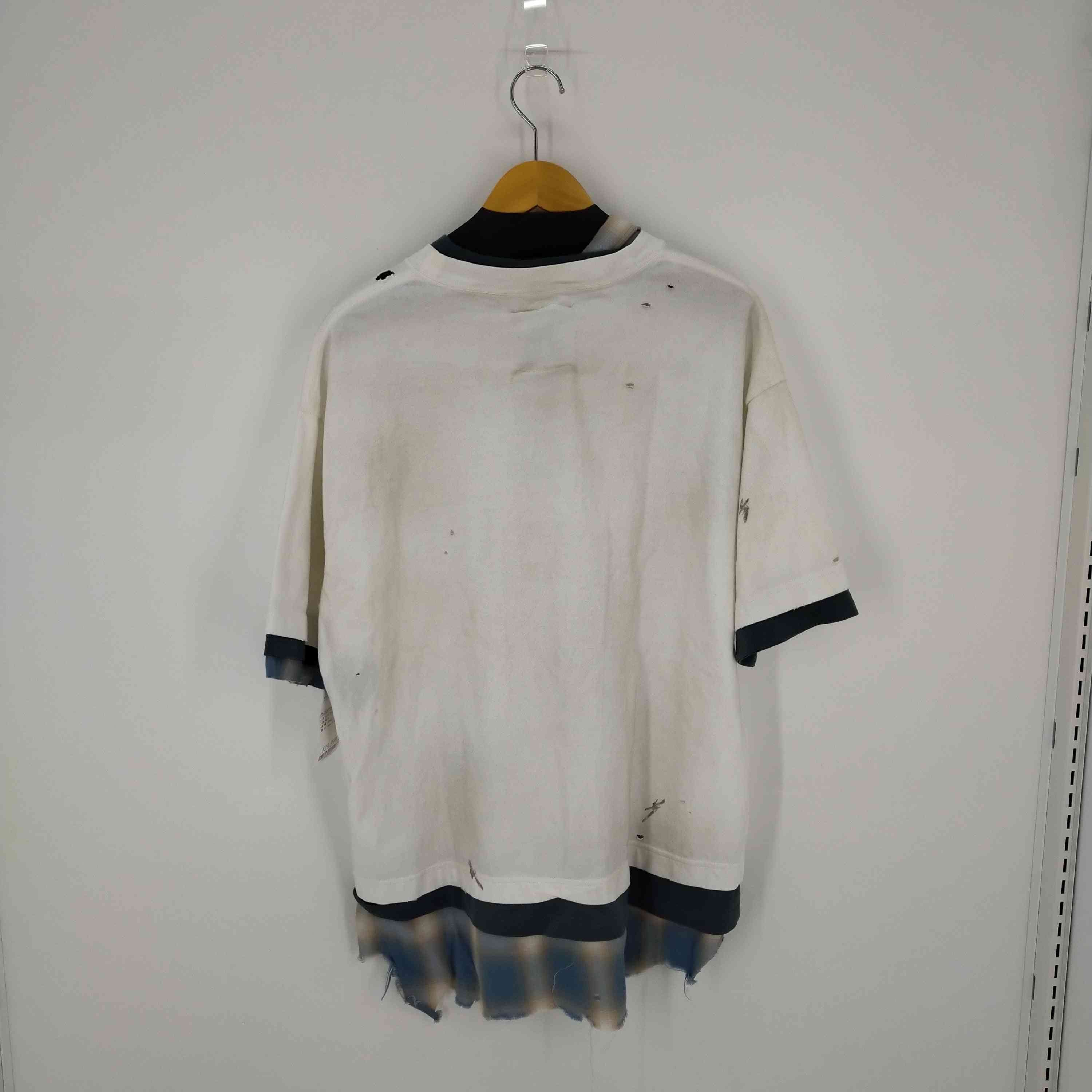 すぐ届く! [メゾンミハラヤスヒロ] トリプルレイヤード Tシャツ メゾンミハラヤスヒロ Maison MIHARA YASUHIRO 24SS Triple