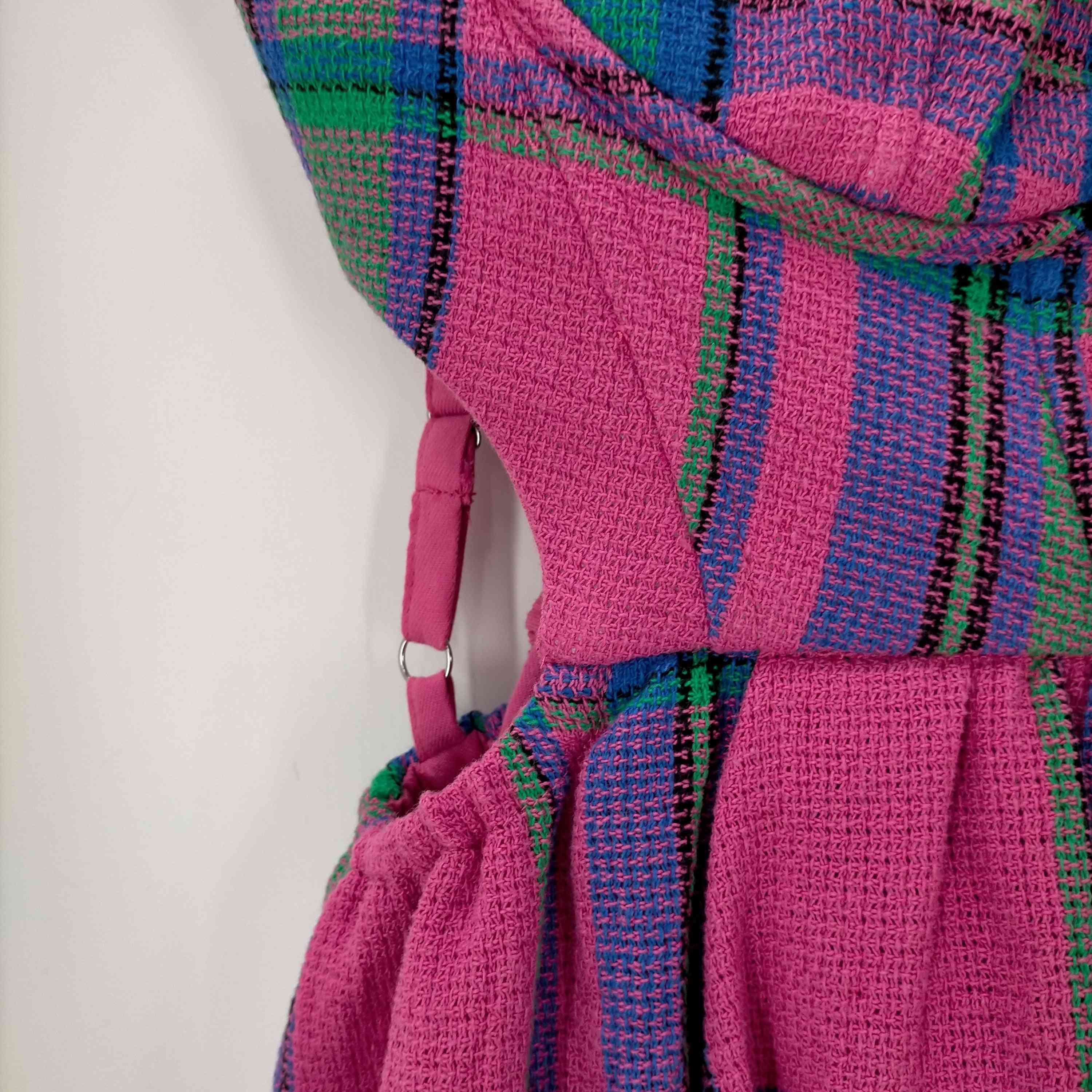 メゾンスペシャル MAISON SPECIAL カラーチェックツイードビスチェ