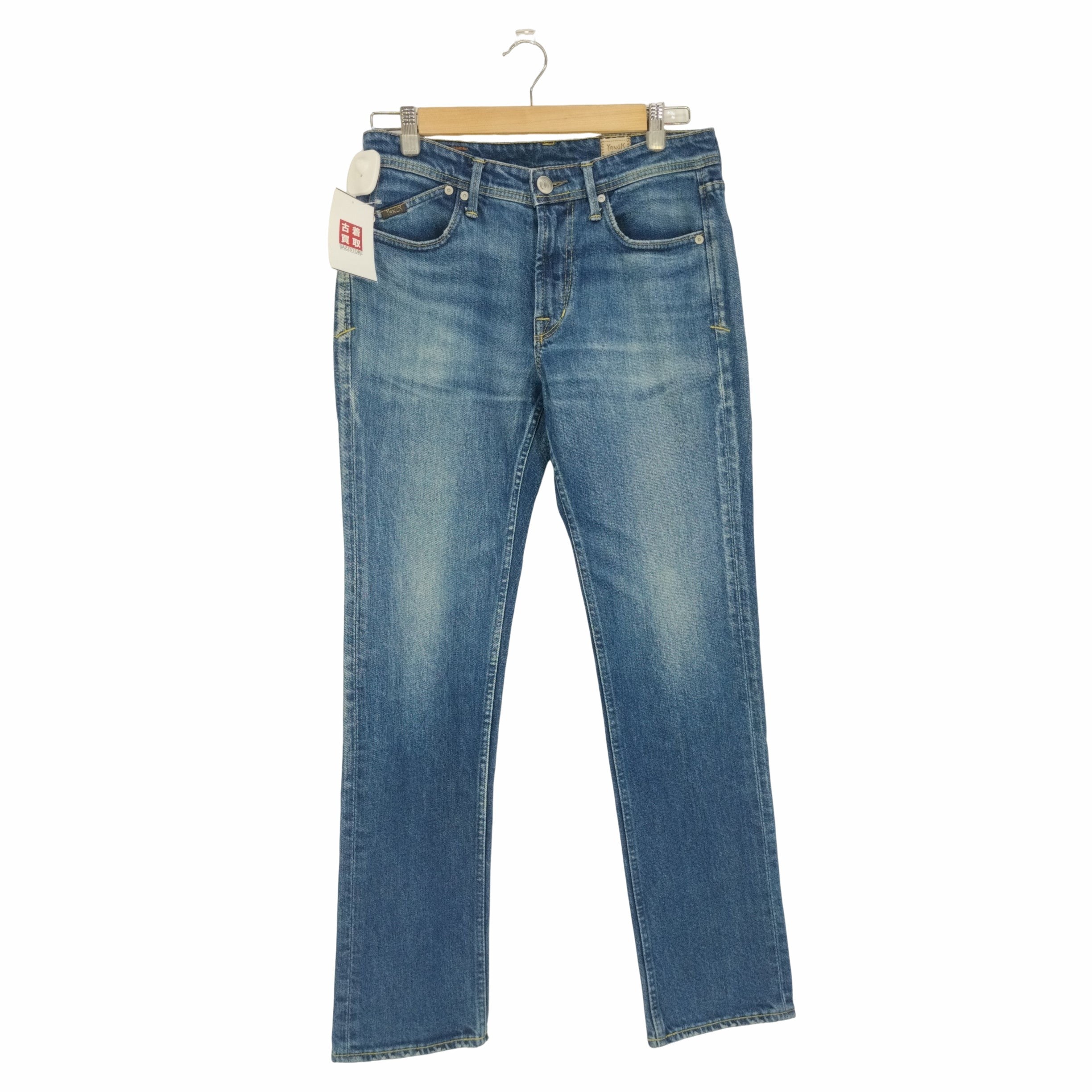 ヤヌーク YANUK MICHEL2 ミシェル2 スリムストレートデニムパンツ 