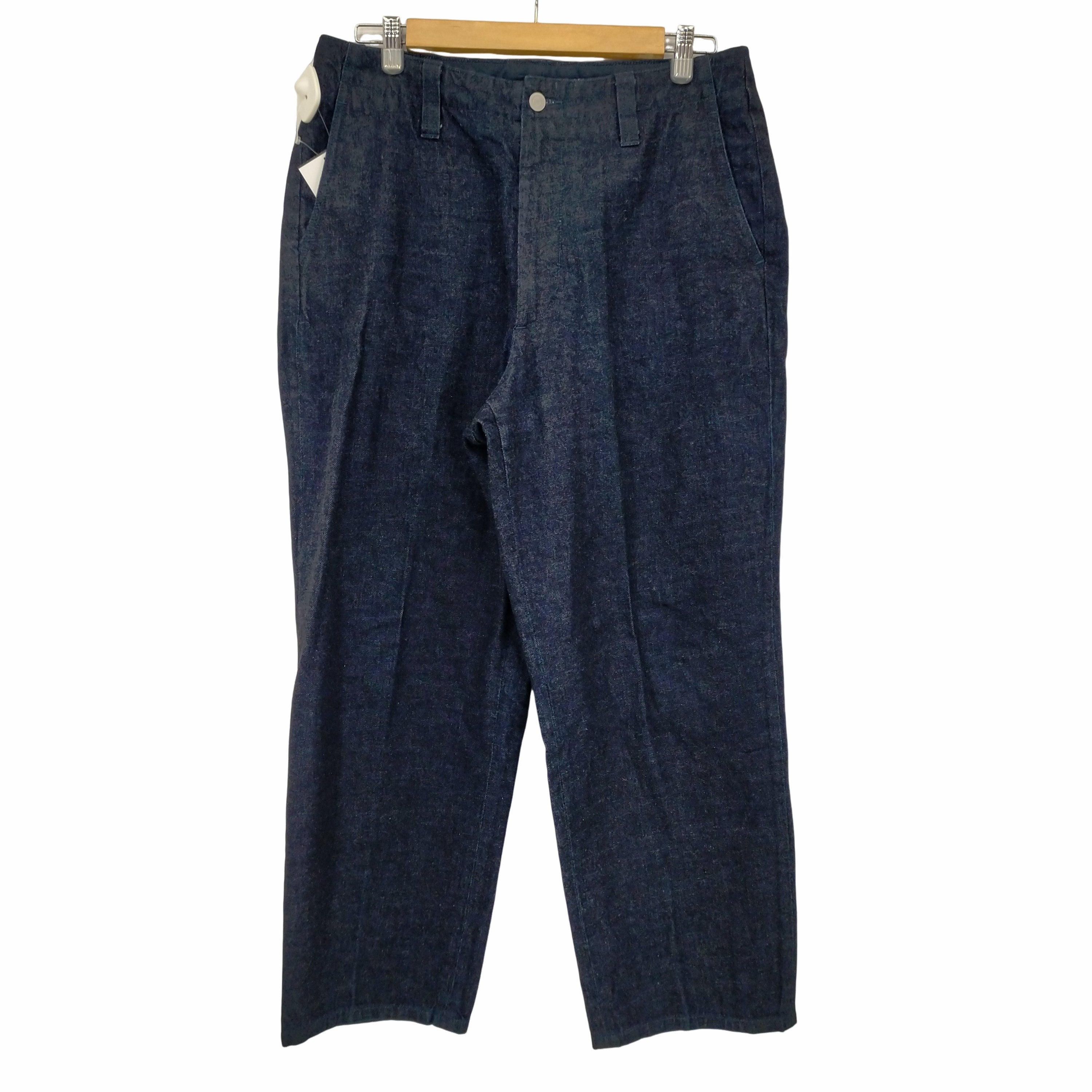 スティーブンアラン Steven Alan 12oz DENIM NOPLEATED TROUSERS メンズ JPN：L –  ブランド古着買取販売バズストア