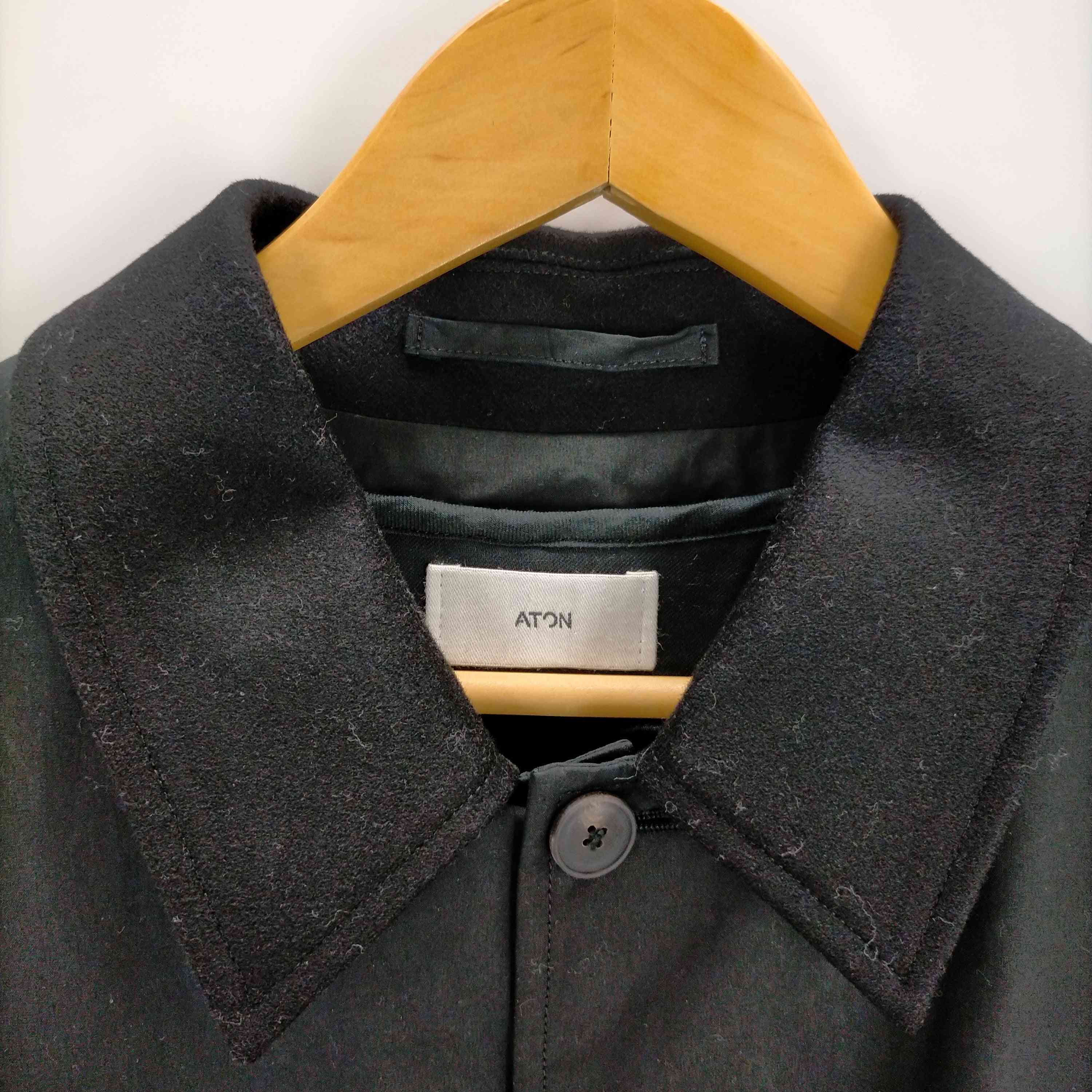 エイトン ATON Natural DYED Weather Safari Jacket メンズ 04 