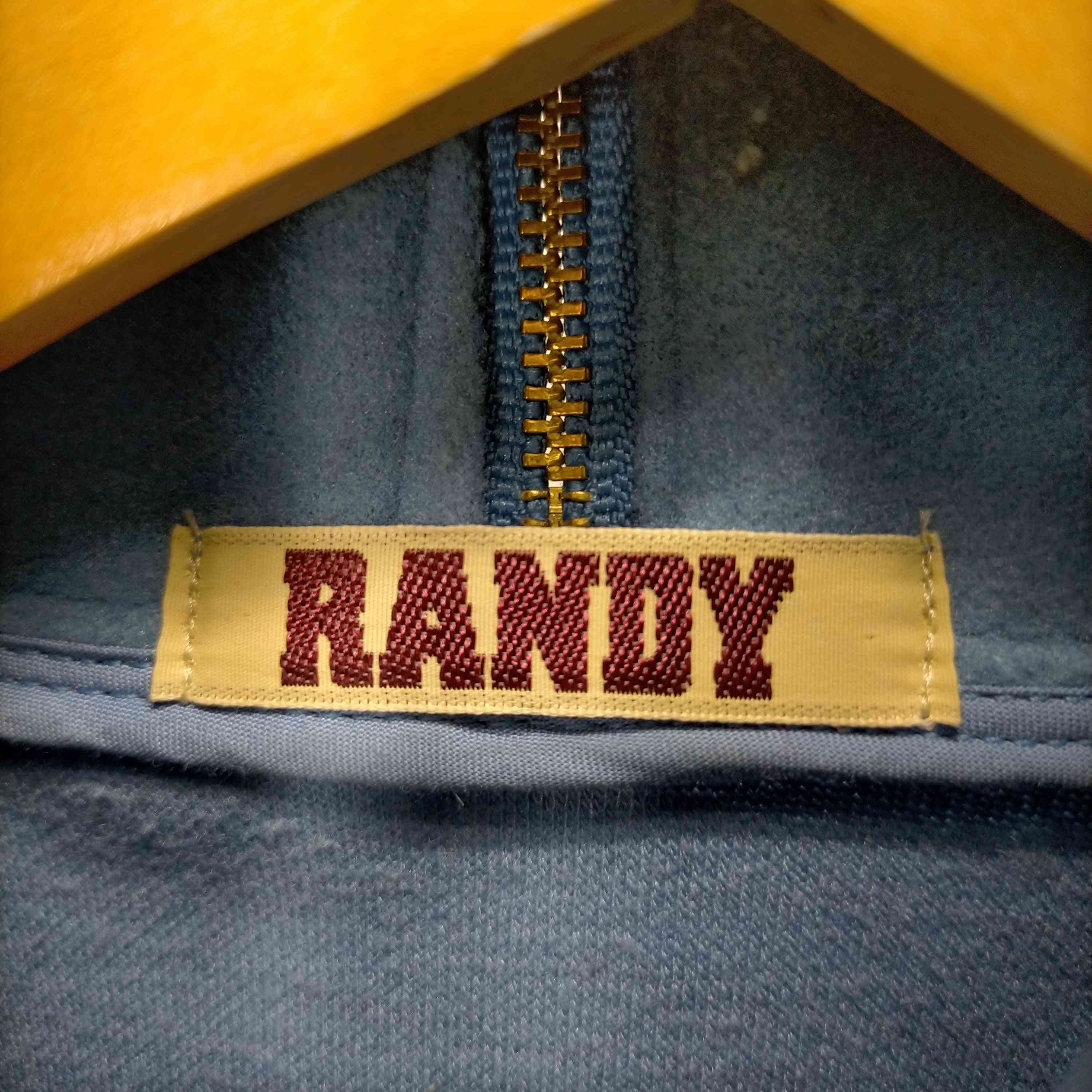 ランディ RANDY 23AW TIME 4ジップハイネックブルゾン メンズ JPN：2