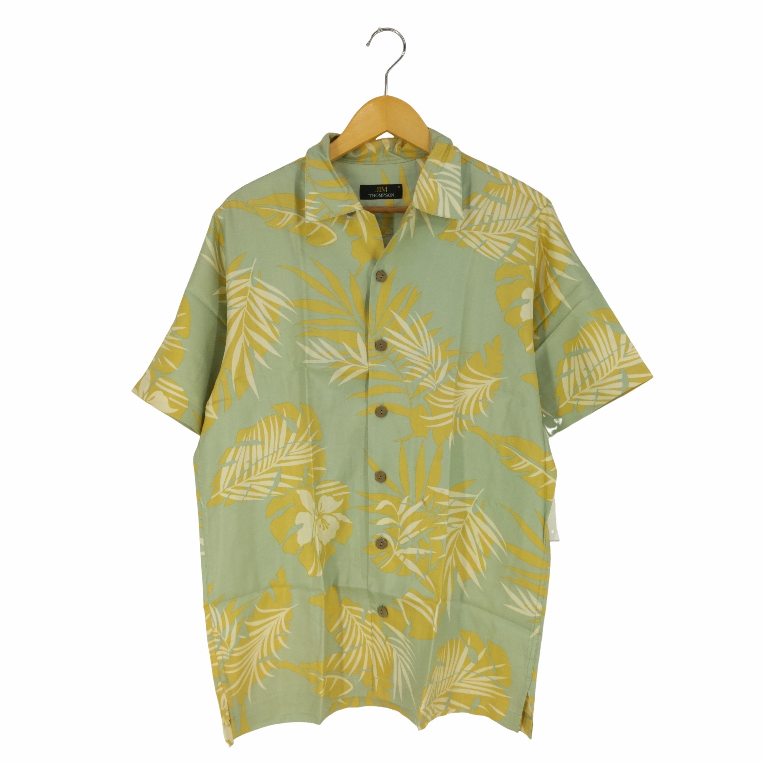 Jim Thompson シルクシャツ （JIM THOMPSON】Made in Thailand