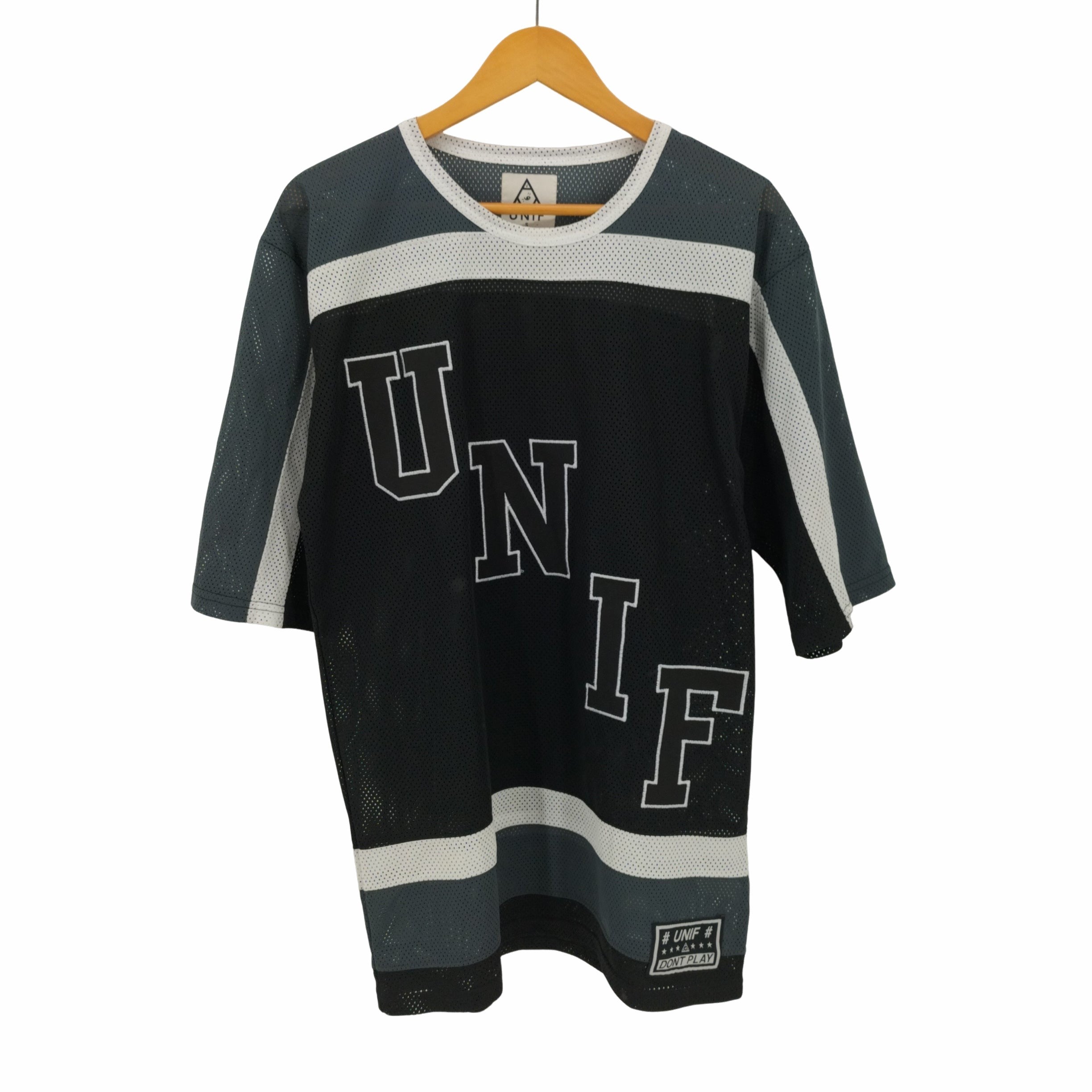 ユニフ UNIF UNIFパッチ メッシュシャツ ホッケーシャツ レディース ...