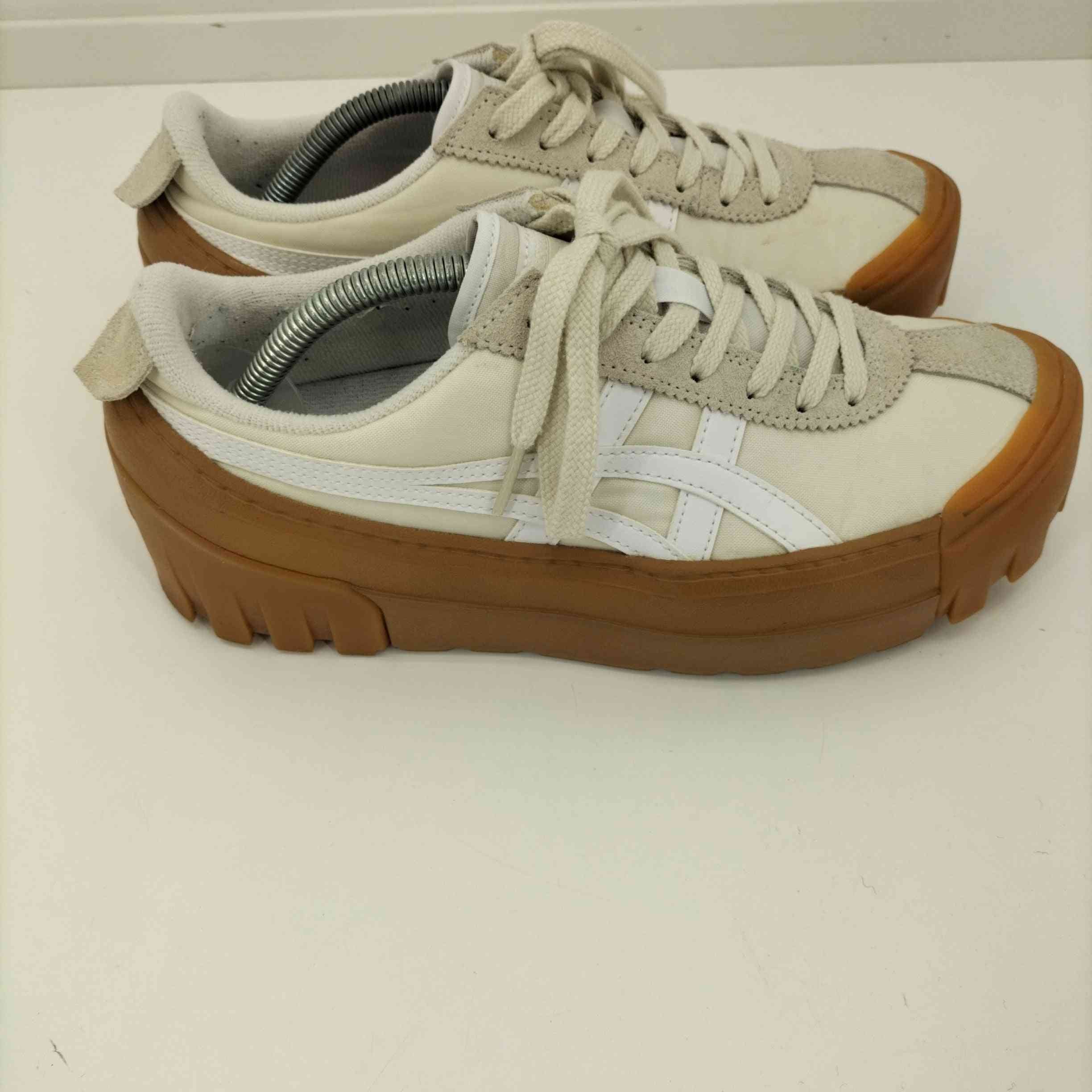 オニツカタイガー ONITSUKA TIGER DELEGATION CHUNK デレゲーション チャンク 厚底スニーカー レディース 25 –  ブランド古着買取販売バズストア