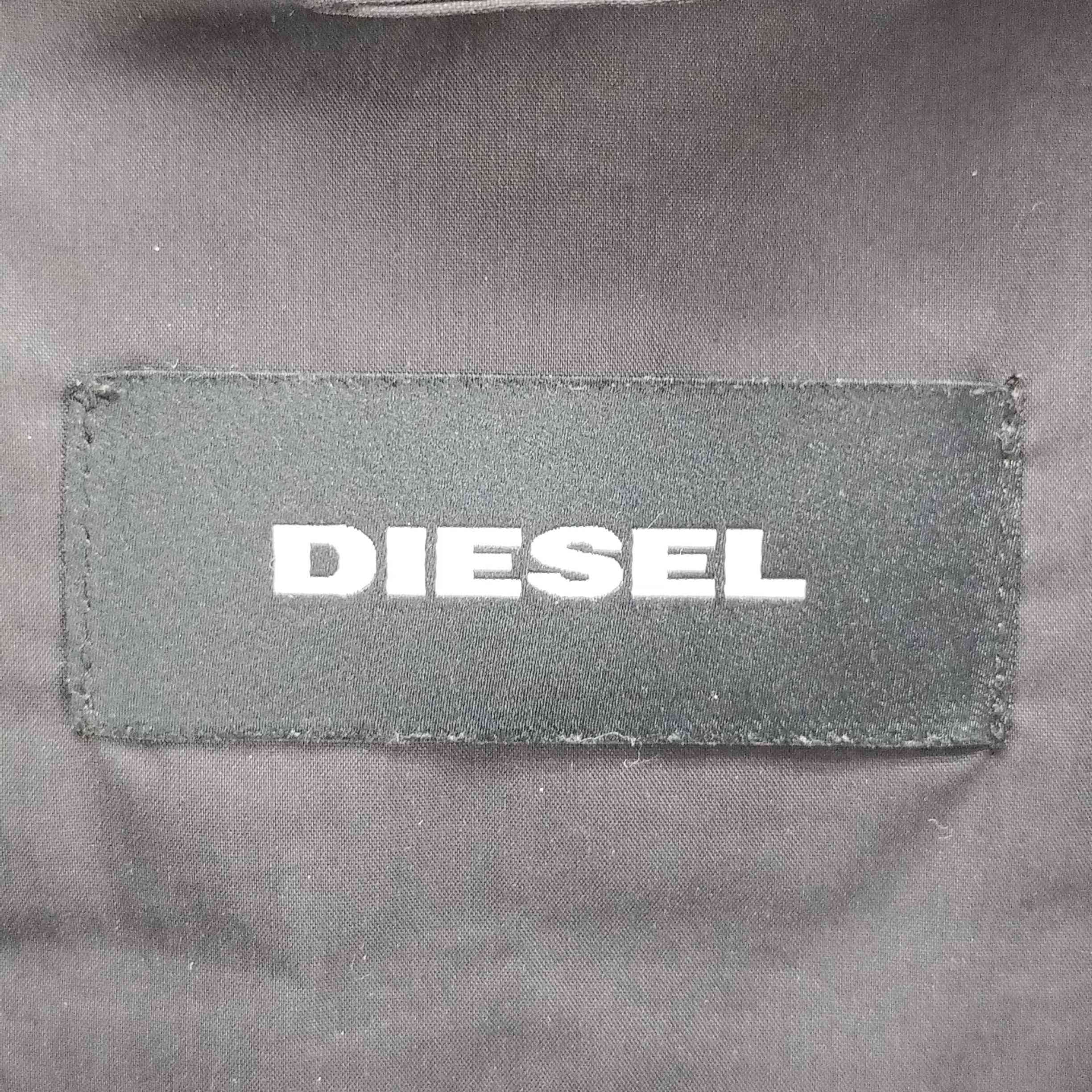 ディーゼル DIESEL 19AW W-BURKISK フェイクファー 中綿 ボンバー 