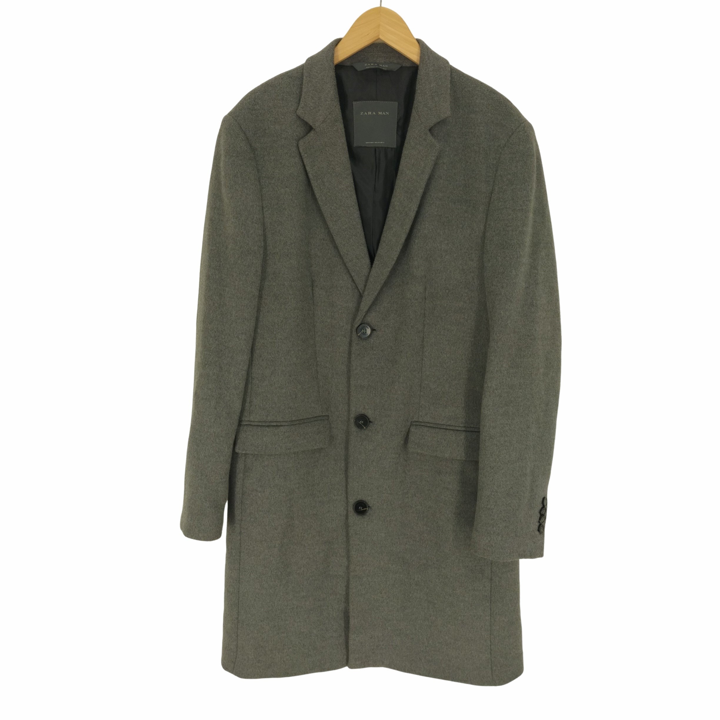 ザラマン ZARA MAN ウールタッチ チェスターコート メンズ import：L