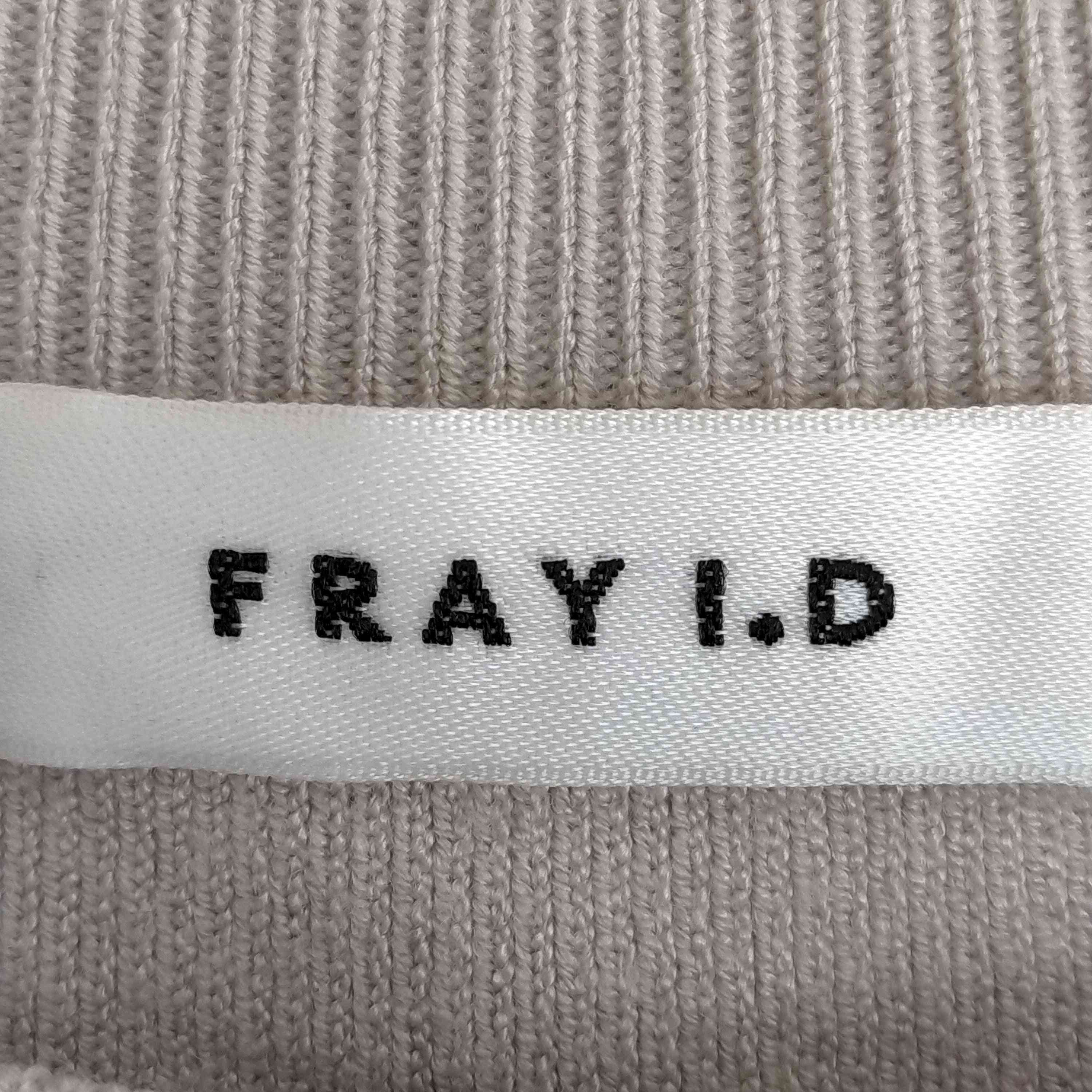 FRAY I.D プリーツ　シフォンニット　プルオーバー FRAY I D プリーツ袖ニットプルオーバー｜Yahoo!フリマ（旧PayPayフリマ）