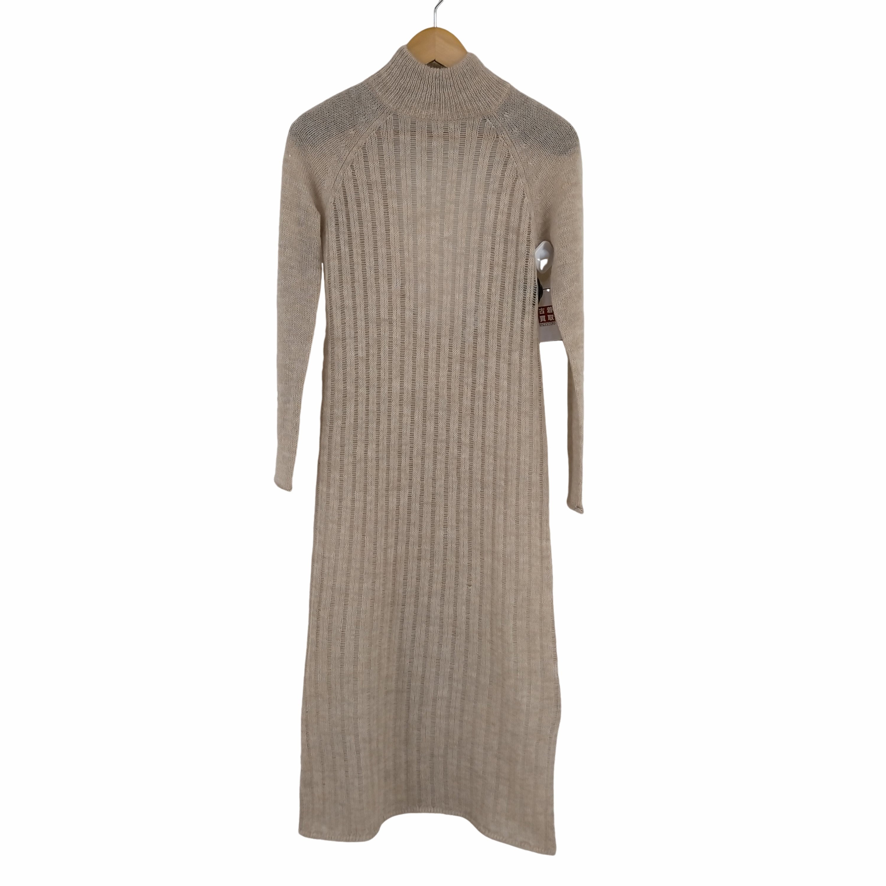 Rosarymoon Back Open Mohair Dress