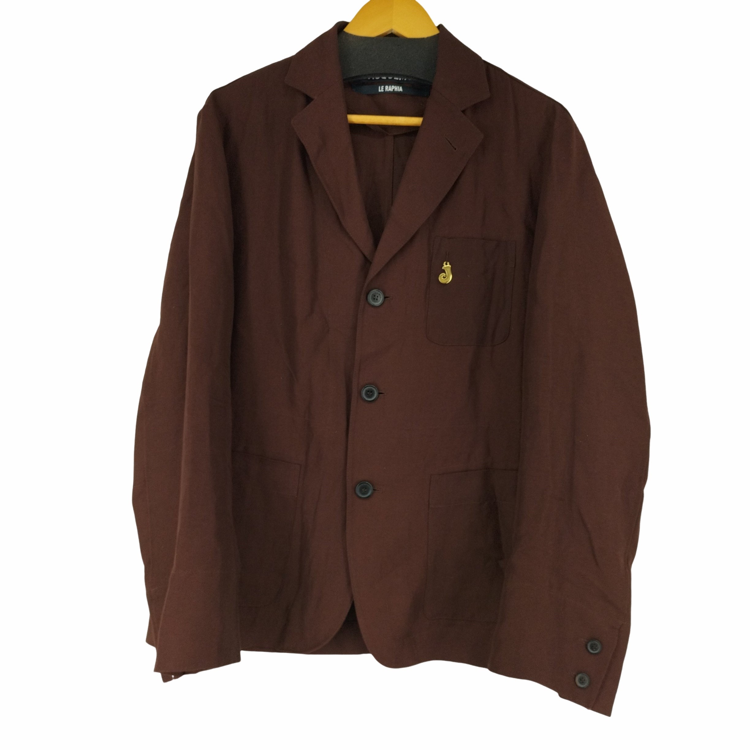 ジャックムス JACQUEMUS ノッチドラペル シングルジャケット メンズ 