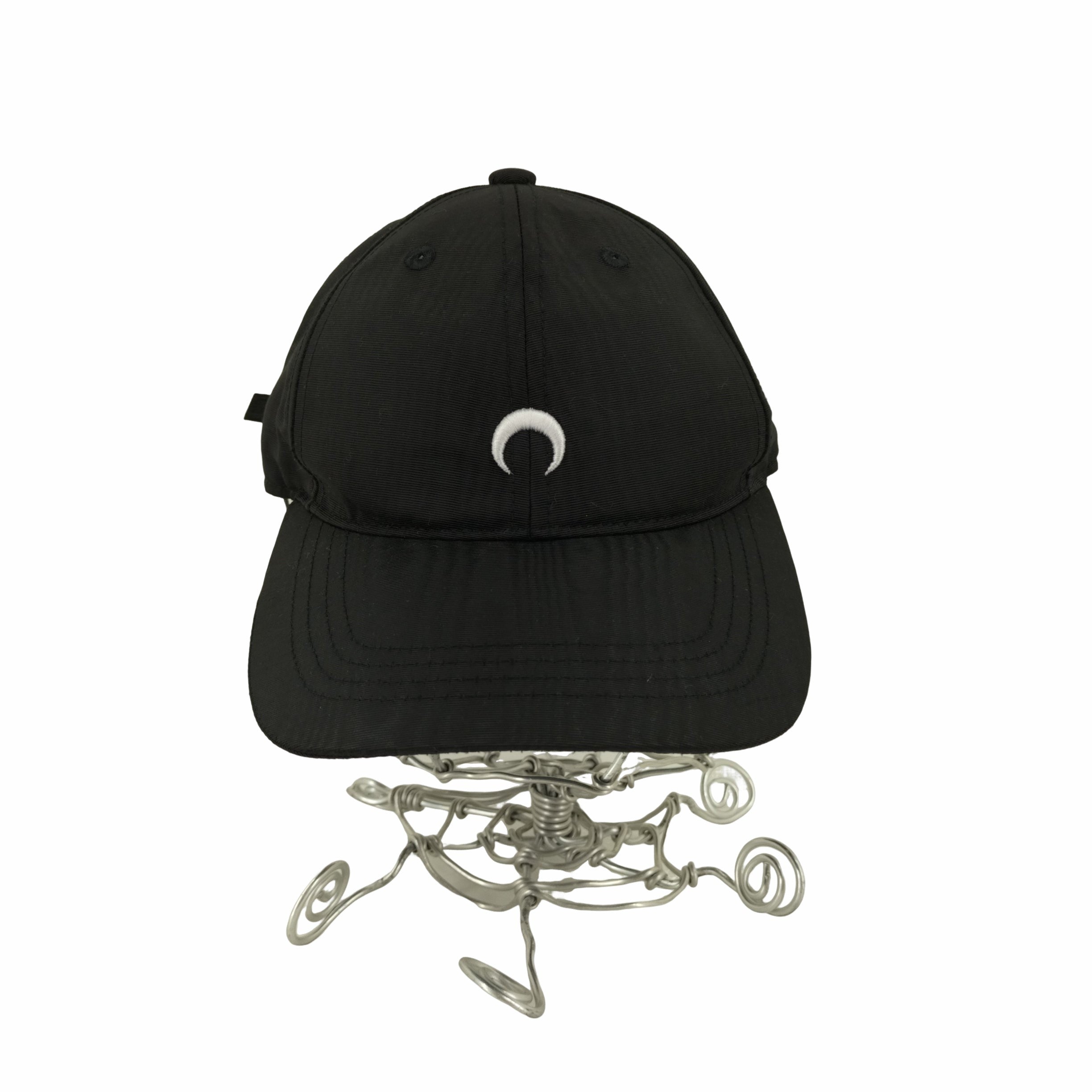 マリーンセル MARINE SERRE Moire Branded Cap 'Black' レディース