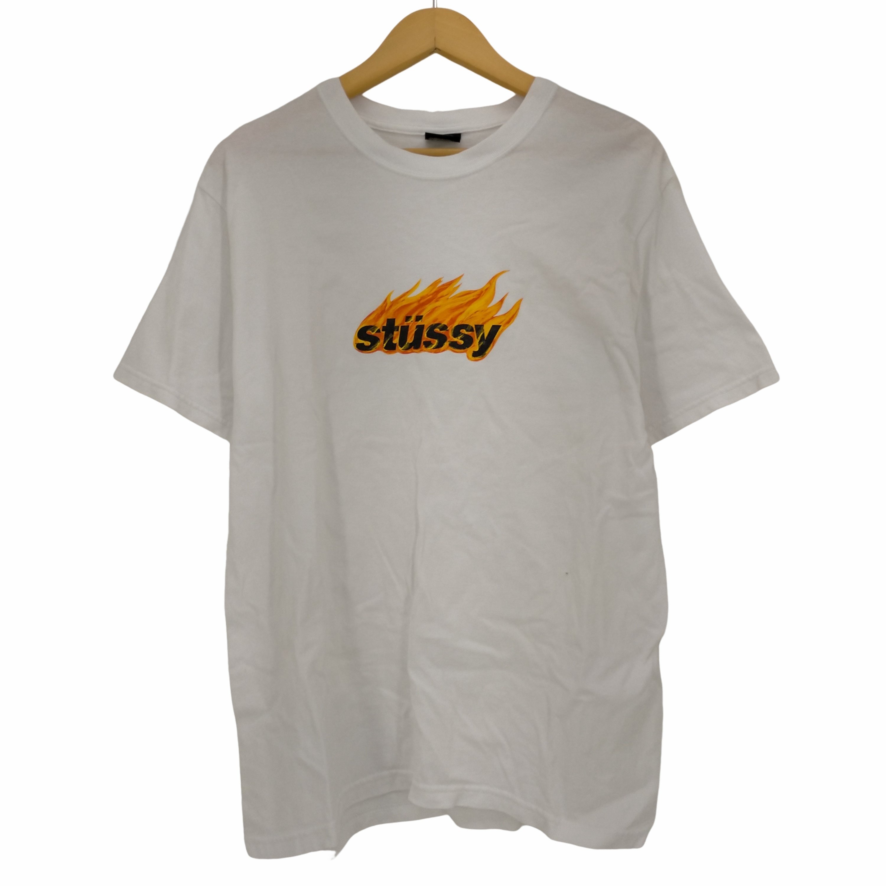 ステューシー Stussy Flames Tee メンズ import：M – ブランド古着買取 