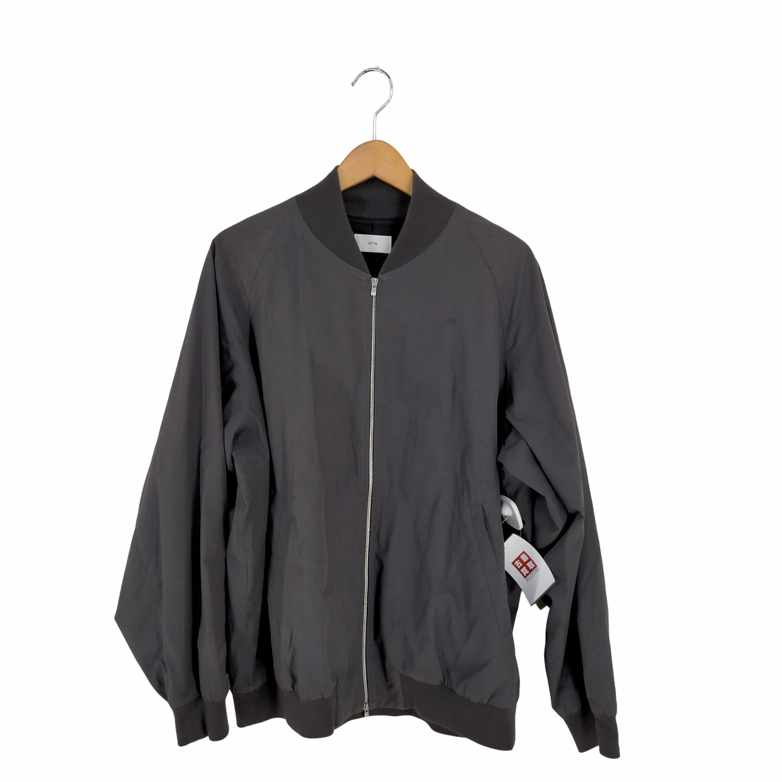 エイトン ATON KYOTO TSURIZOME COTTON FLIGHT JACKET メンズ