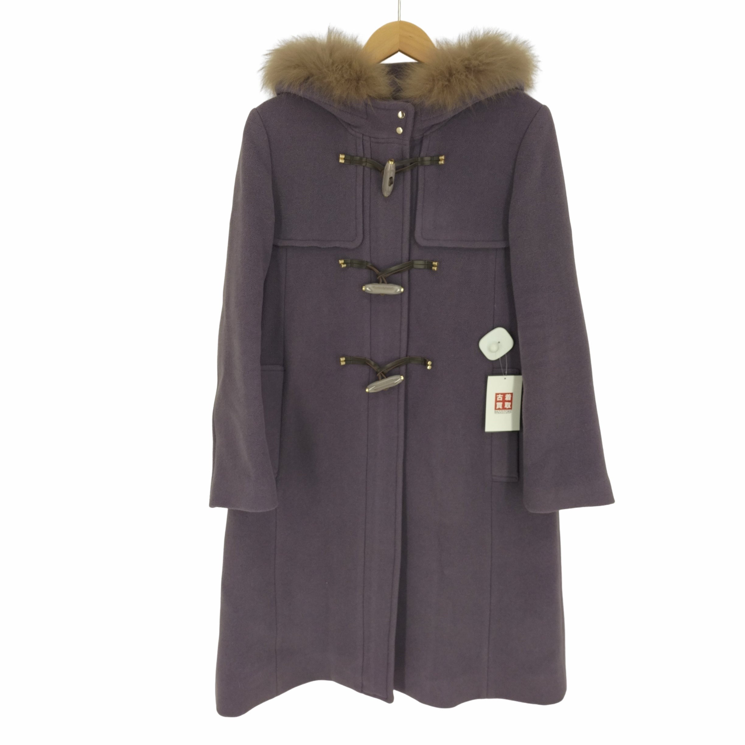 JILL by JILLSTUART フロッシーモッサダッフルコート グレー