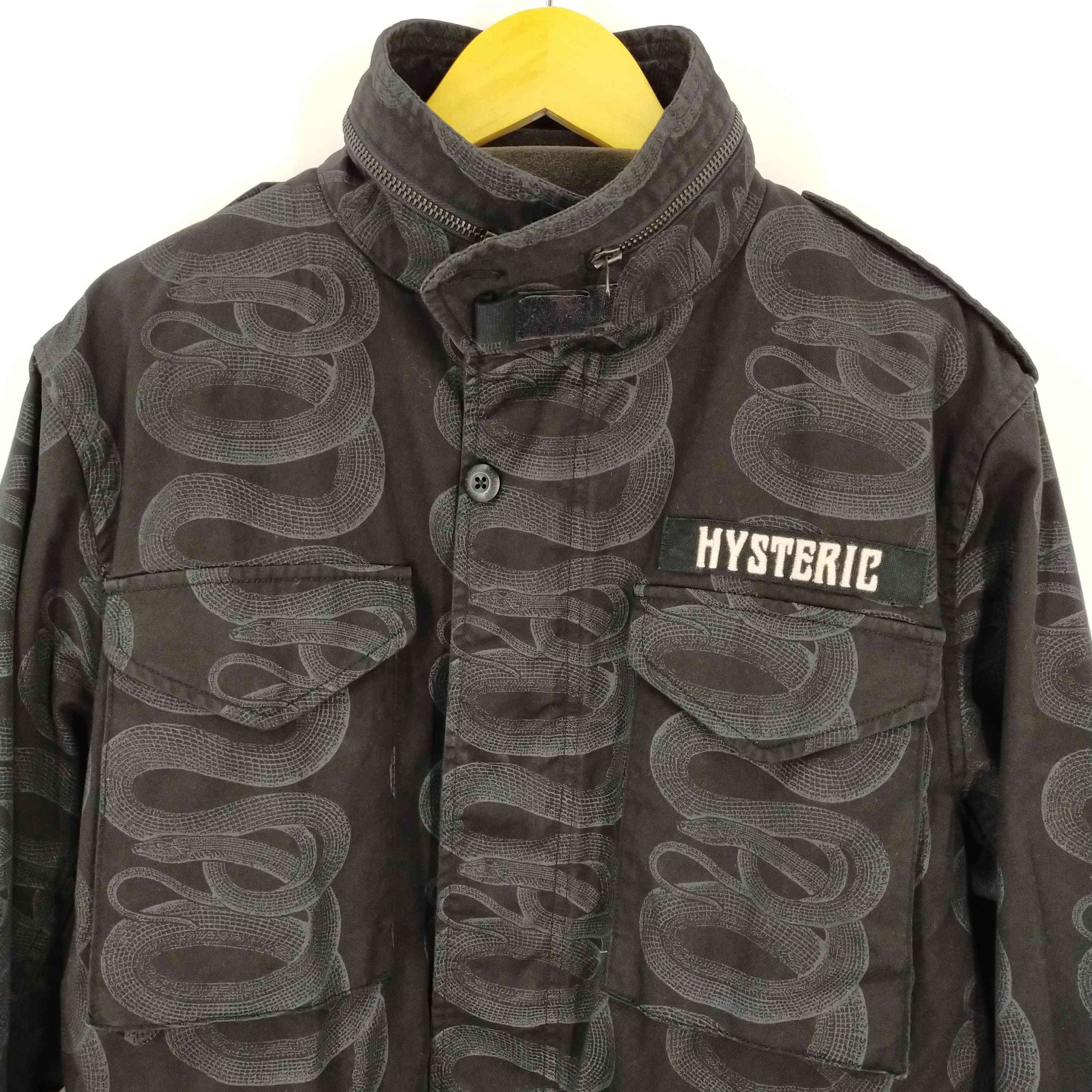 ヒステリックグラマー HYSTERIC GLAMOUR 22AW SNAKE LOOP柄 M65 フィールドジャケット メンズ JPN：M –  ブランド古着買取販売バズストア