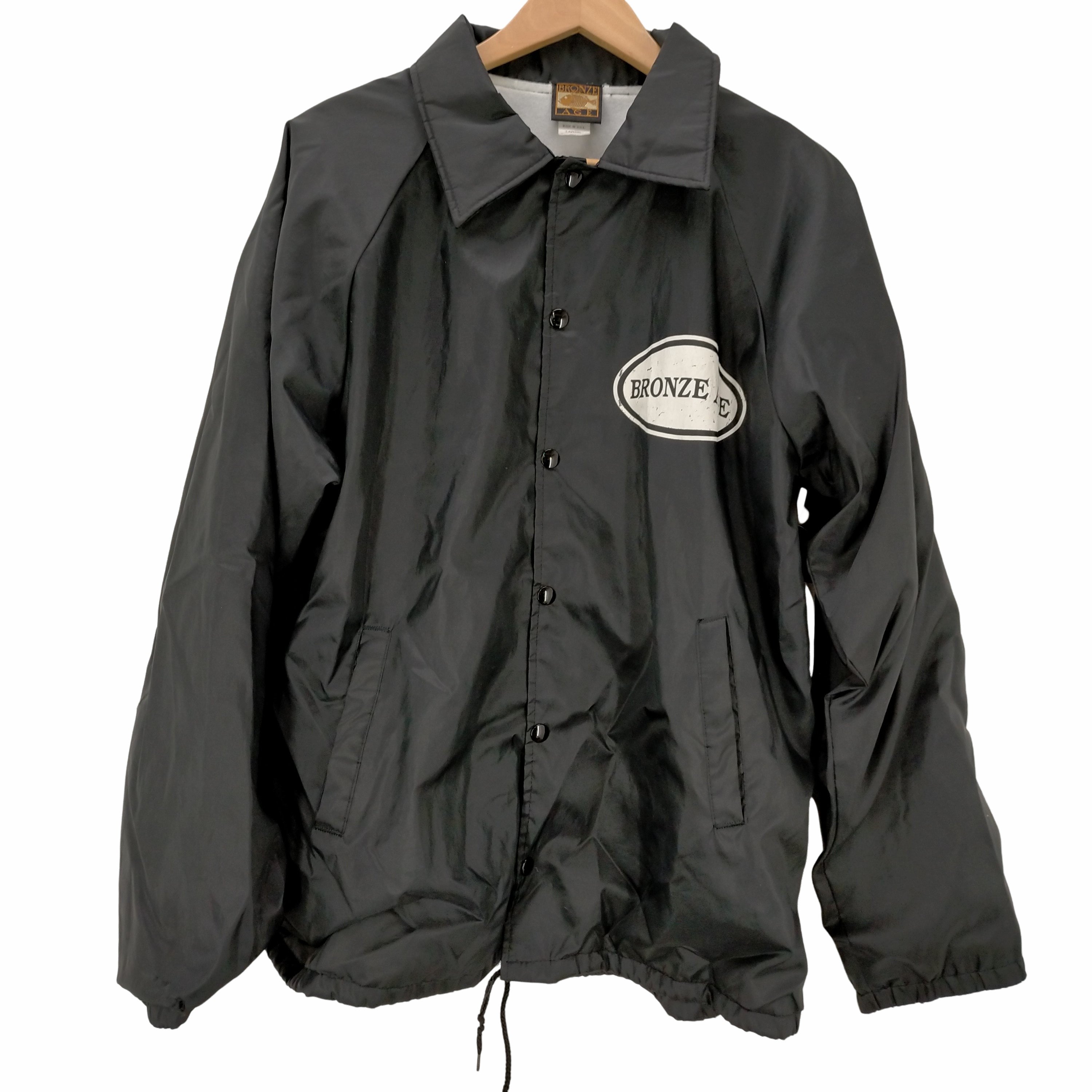 ブロンズ エイジ BRONZE AGE USA製 両面プリント ナイロン コーチ  
