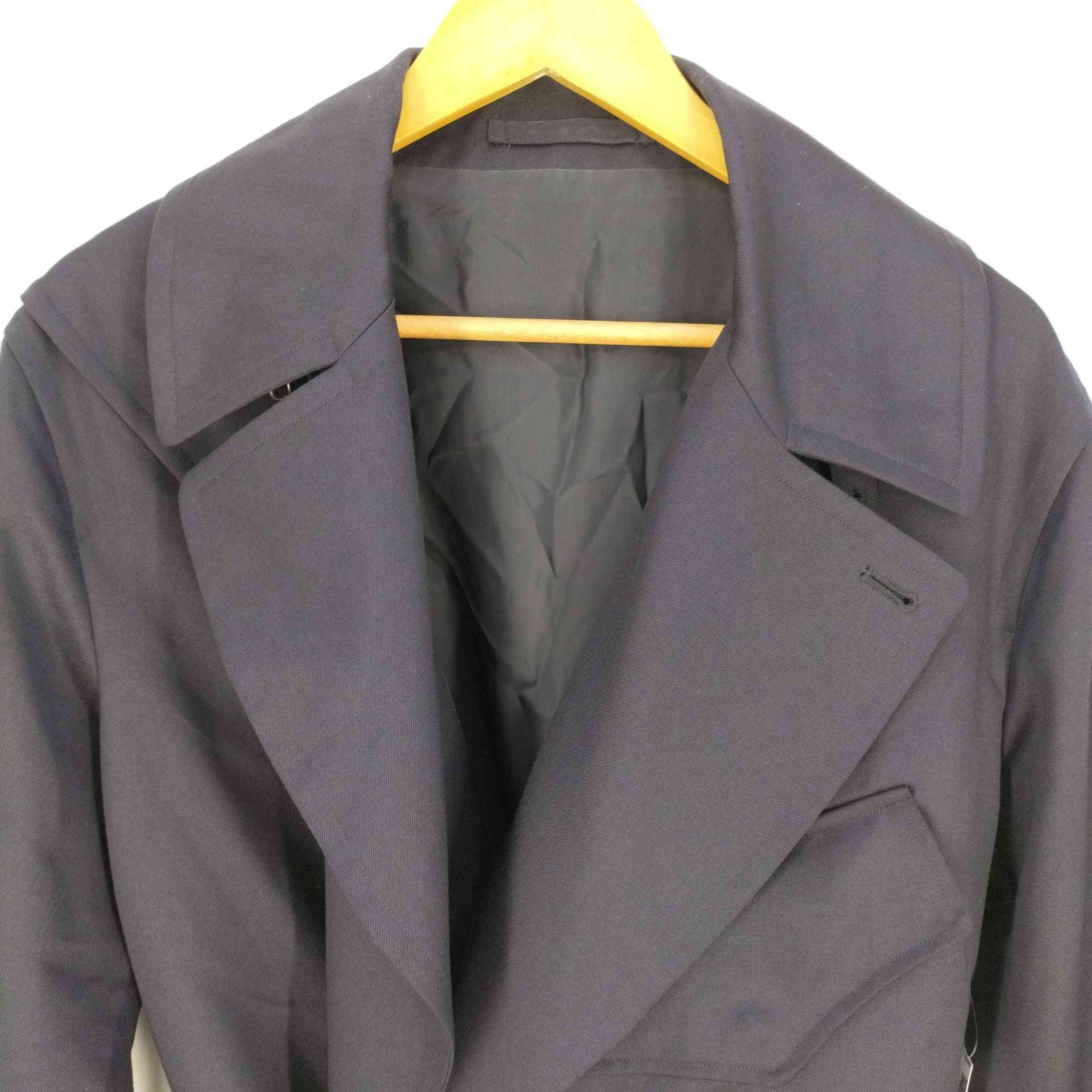 ブラームス BLURHMS Wool Mohair Motorcycle Coat ウールモヘヤ 