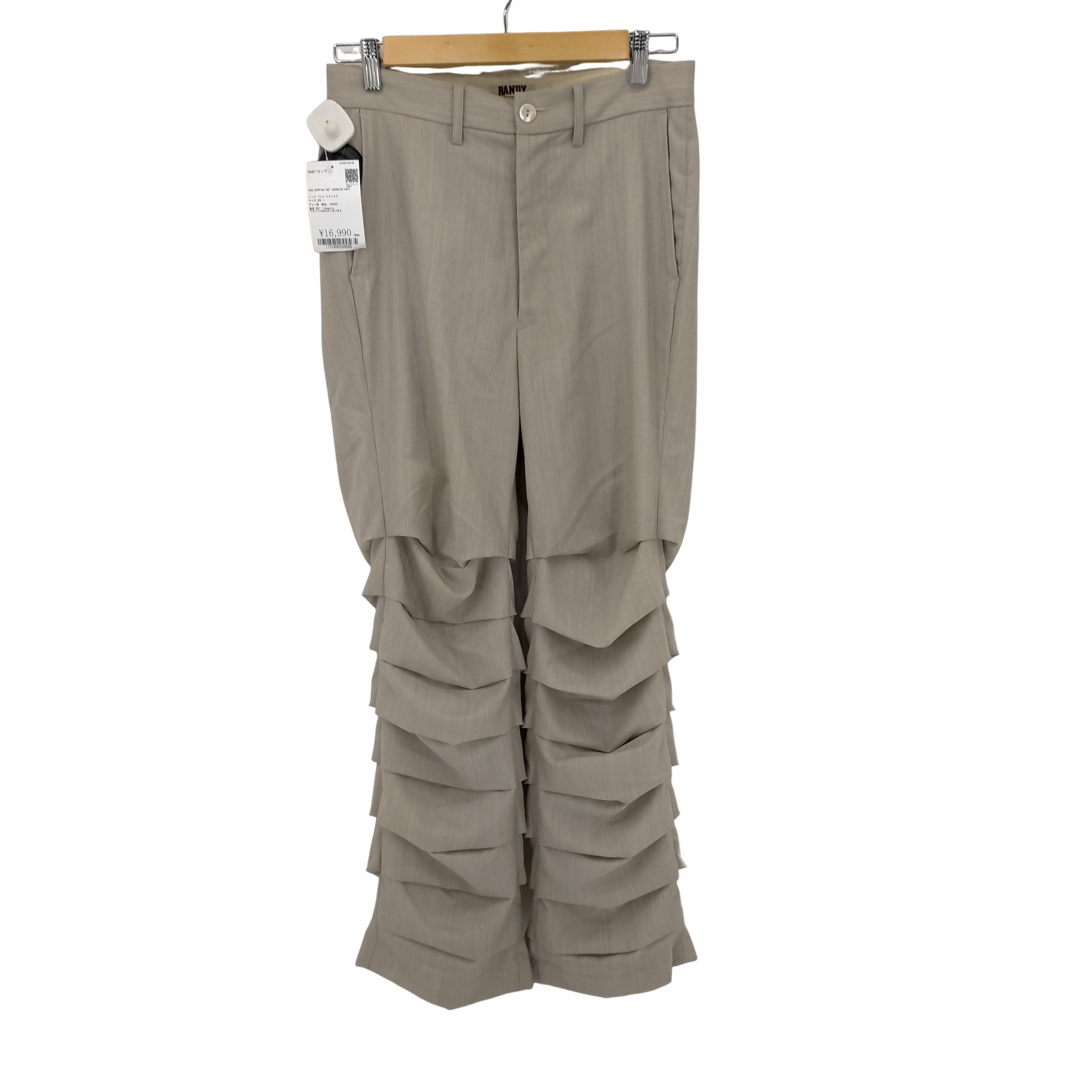 ランディ RANDY 23SS SHOPPING CART ACCORDION PANTS メンズ JPN：1 – ブランド古着買取販売バズストア