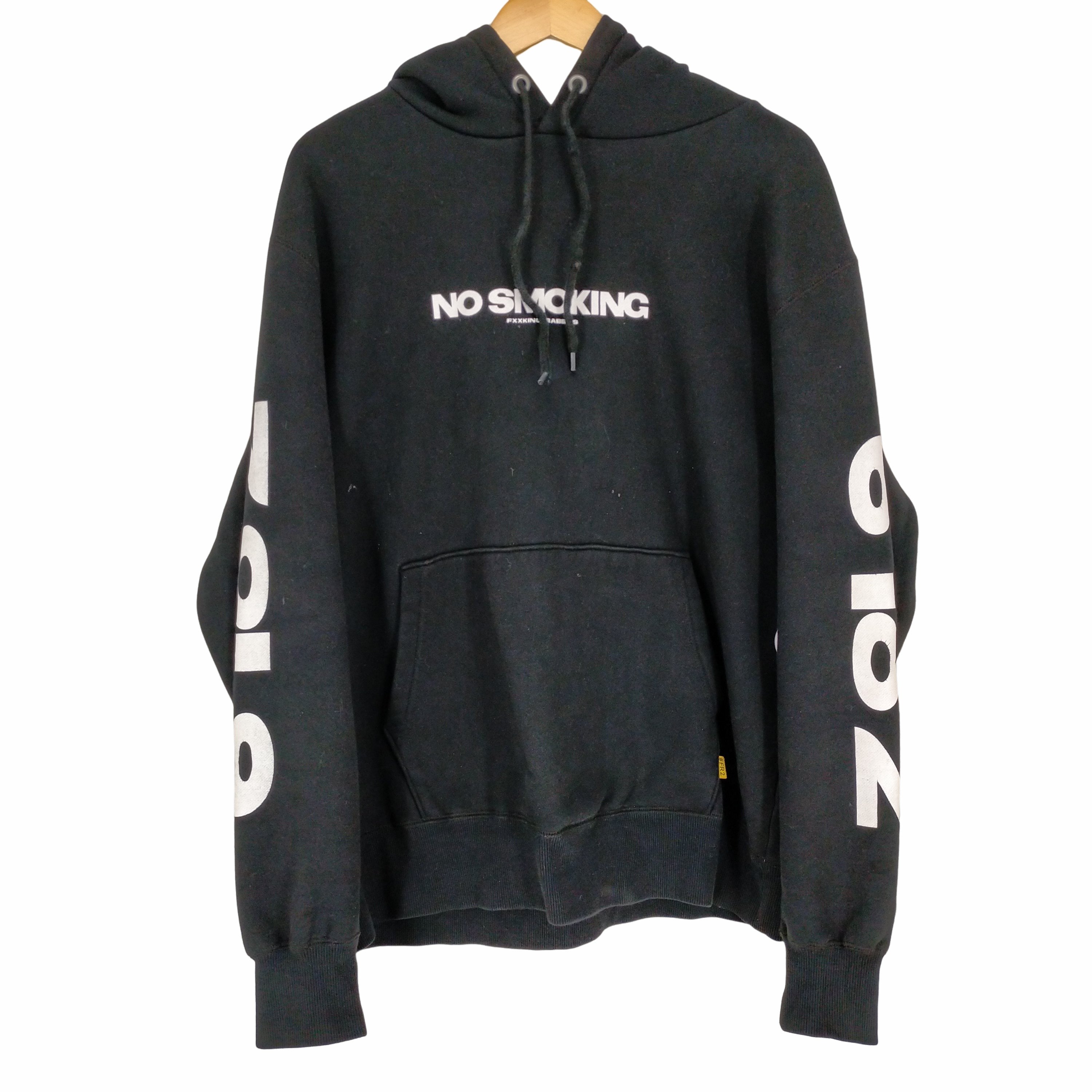 FR2 NO SMOKING パーカー ブラック FR2 NO SMOKING パーカー ブラック FR2 NO SMOKING パーカー ブラック