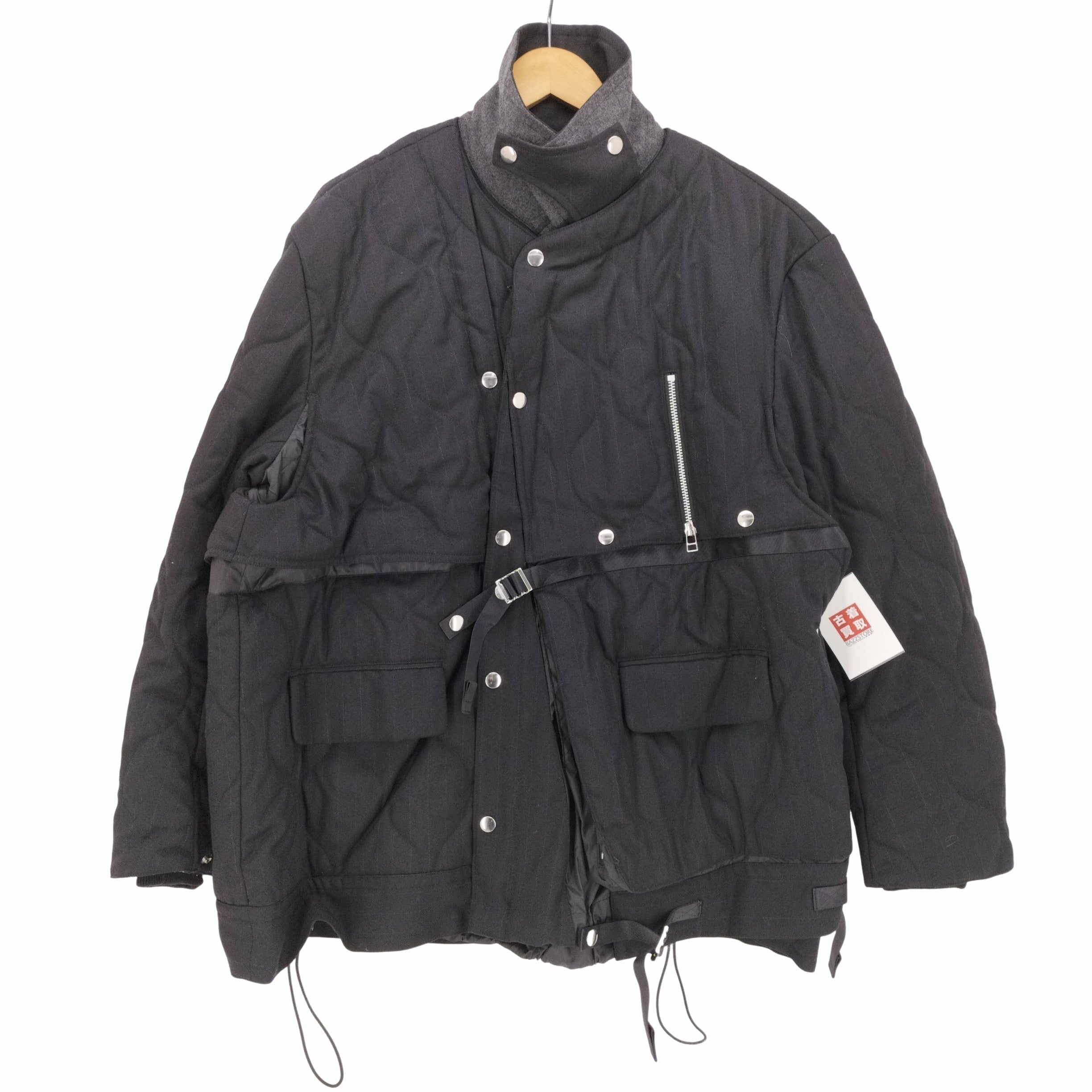 ジャケット・アウター TAMME QUILTING MAGAZINE VEST JACKET Tamme タム 22AW QUILTING MAGAZINE VEST JACKET 中綿 2way 襟付き