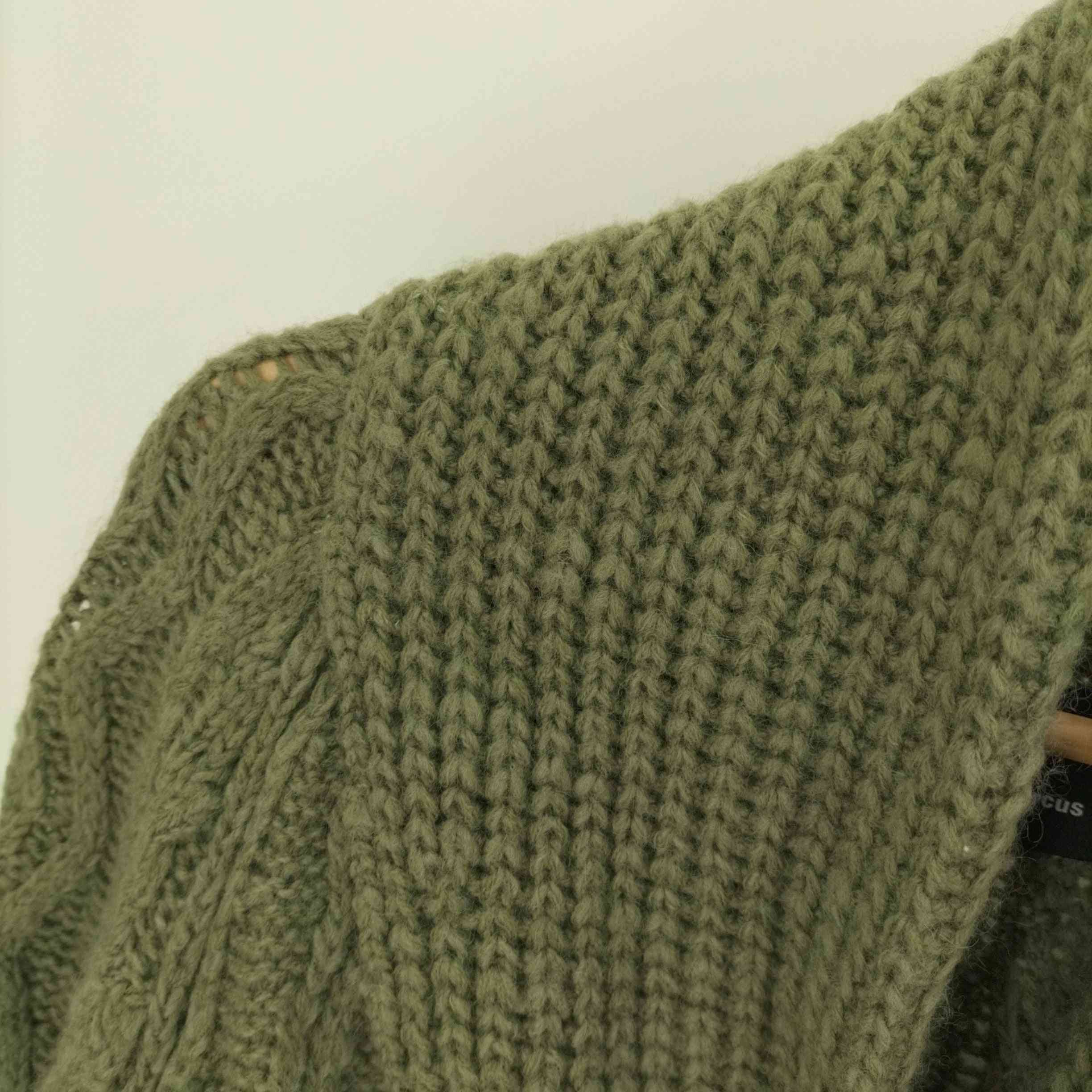 ゼロエイトサーカス 08sircus 15AW ケーブルニットジャケット メンズ 