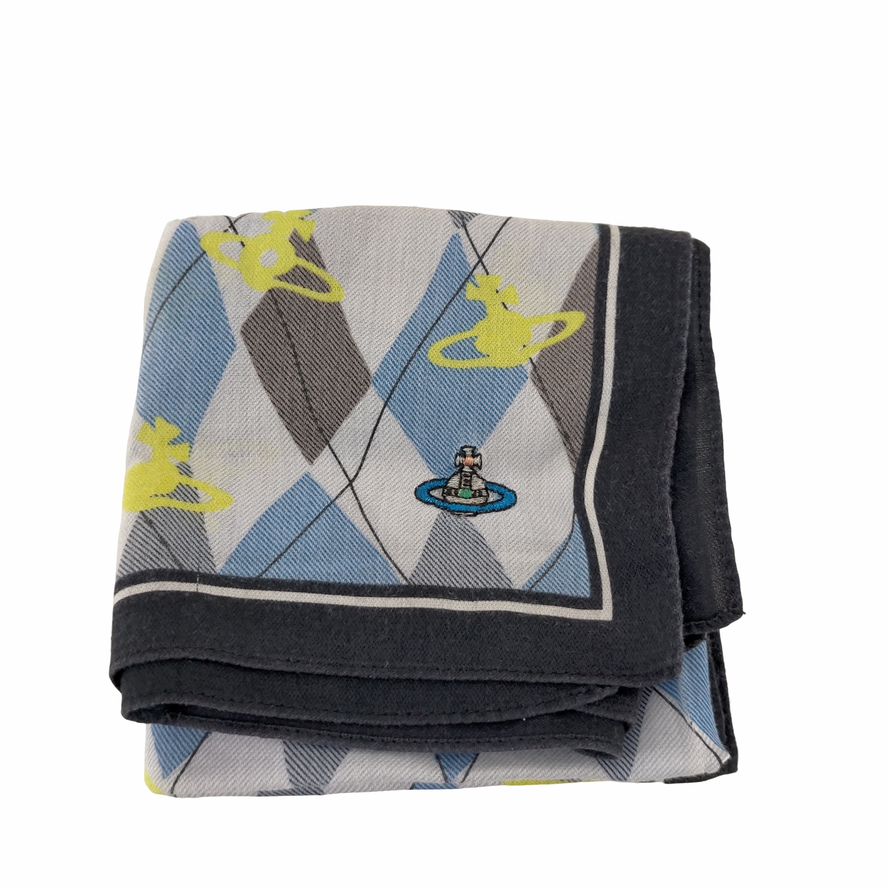 Vivienne westwood 梳かし タオルハンカチ ブルーマック 新品未使用