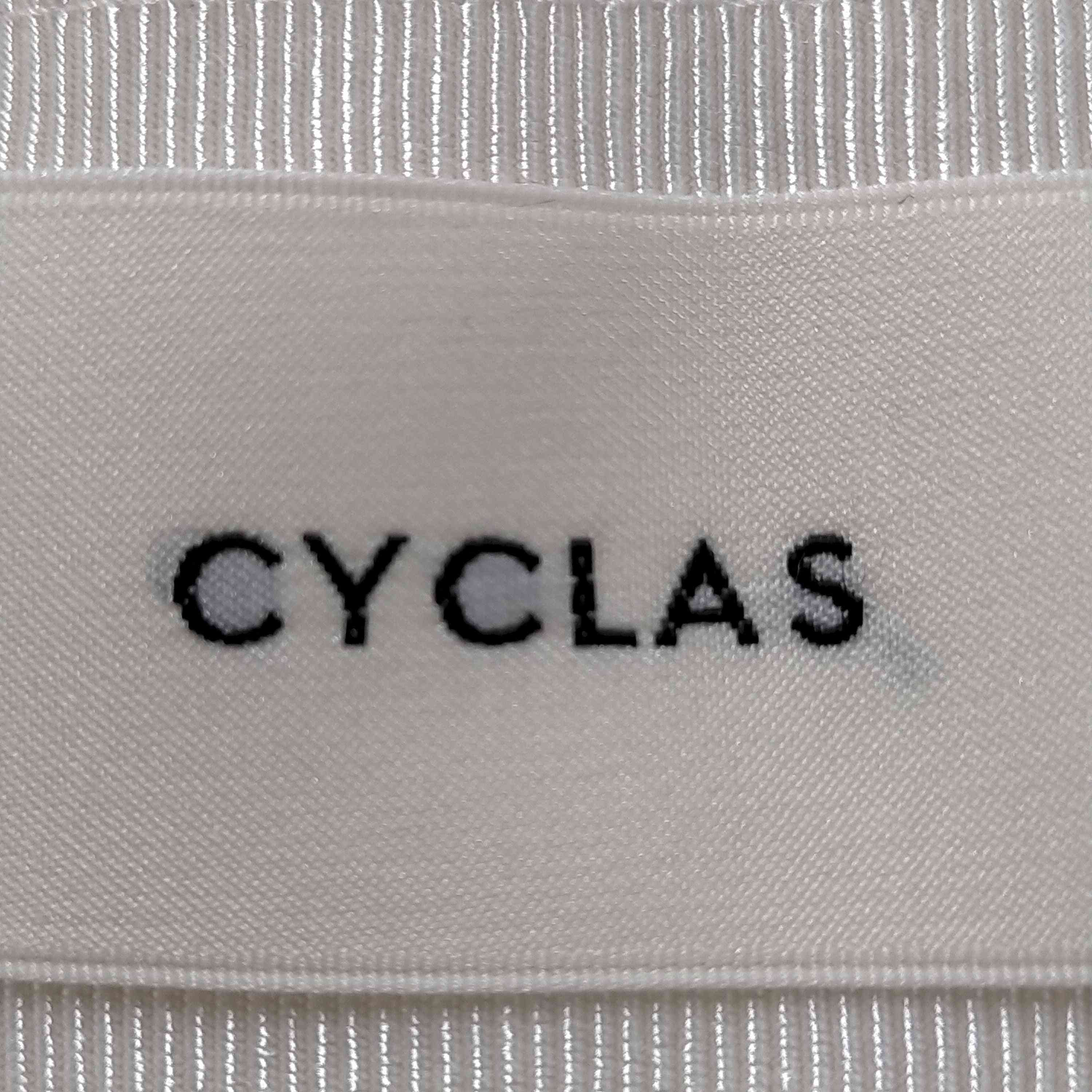シクラス CYCLAS ウールナイロン ミンク付ベルスリーブコート