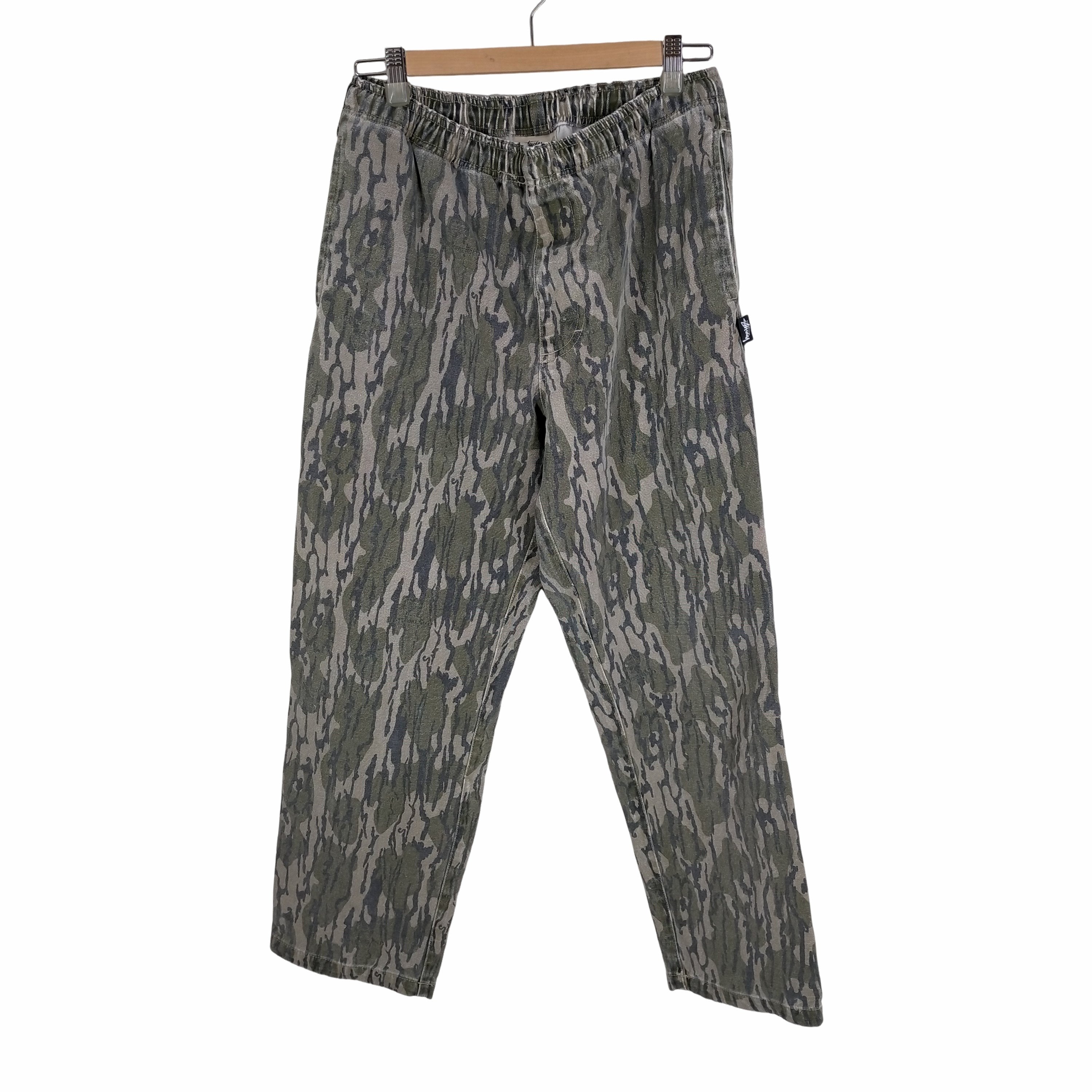 ステューシー Stussy Mossy Oak Canvas Beach Pant Camo カモ柄イージーパンツ メンズ JPN：S –  ブランド古着買取販売バズストア