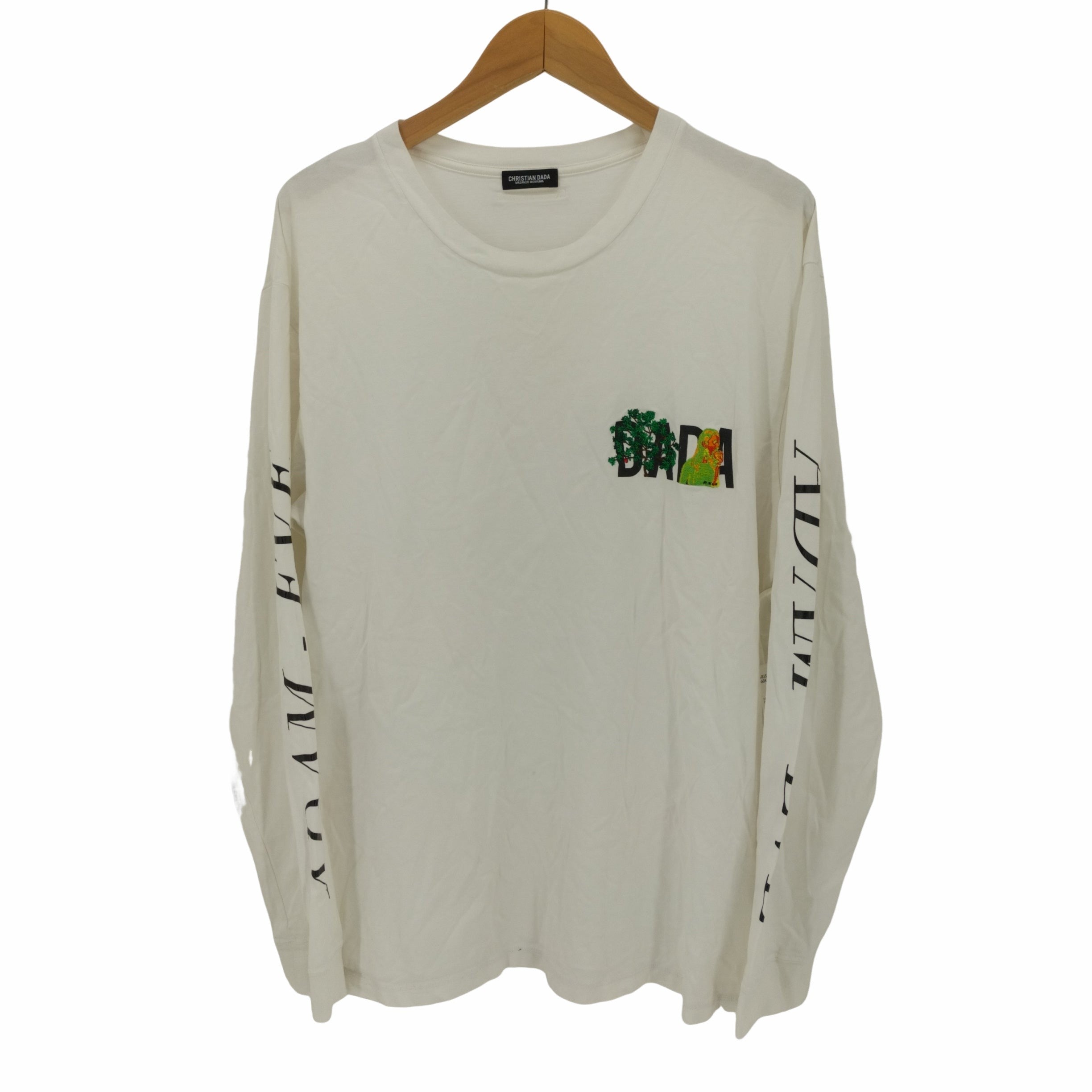 クリスチャンダダ CHRISTIAN DADA 19AW DADA Logo Long Sleeve T-shirt ロゴロングスリーブティ –  ブランド古着買取販売バズストア