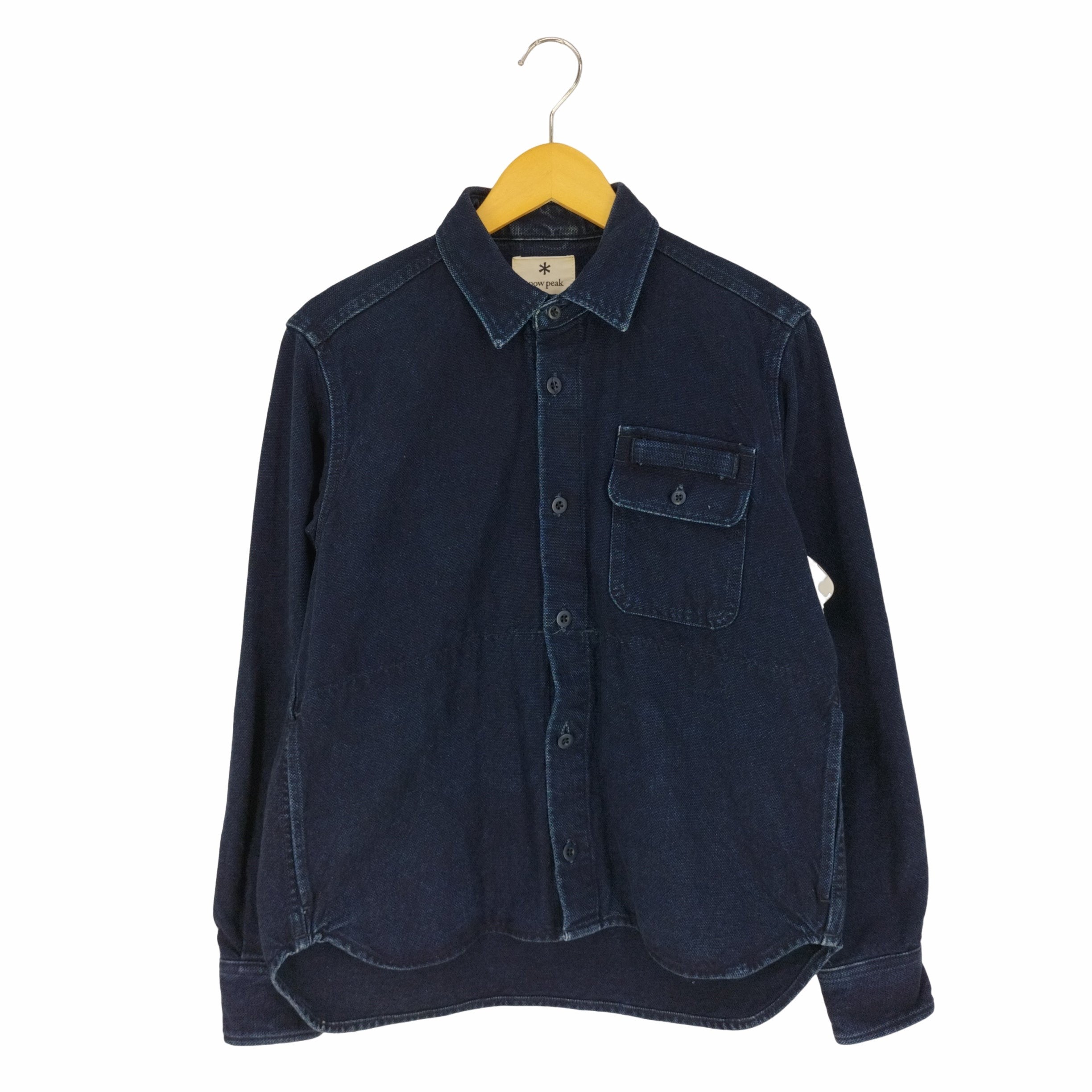 スノーピーク Snow Peak OKAYAMA OX ワークシャツ/日本製 スノーピーク Snow Peak OKAYAMA OX WORK SHIRT インディゴ