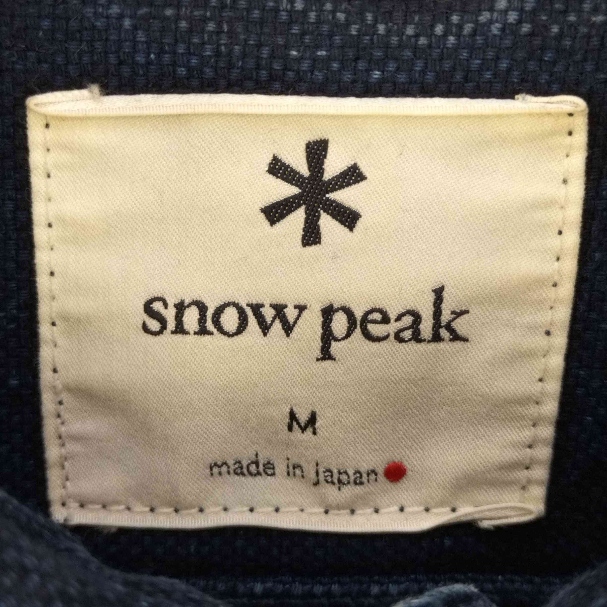 スノーピーク Snow Peak OKAYAMA OX ワークシャツ/日本製 SH-24AU401_Black_main.jpg