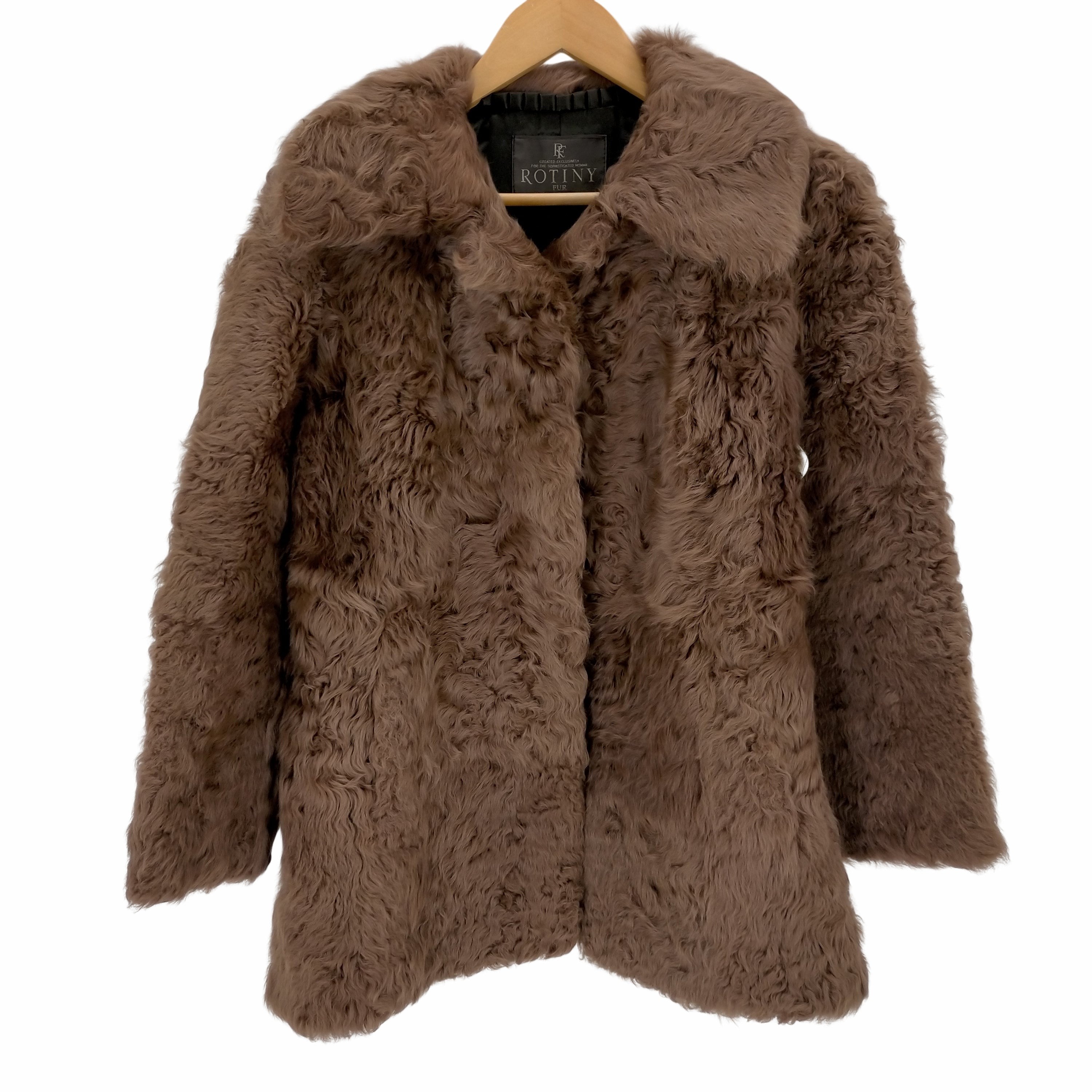 ROTINY ミンクの毛皮コート TJ2462#ロティニ―*ROTINY*パステルミンク*MINK*