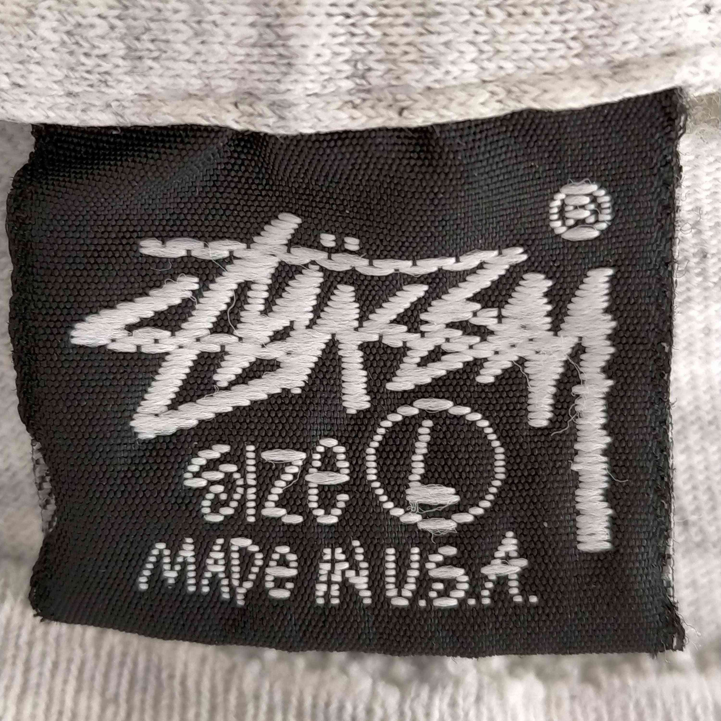 ステューシー Stussy OLD 80s USA製 黒タグ シングルステッチ PEACE 