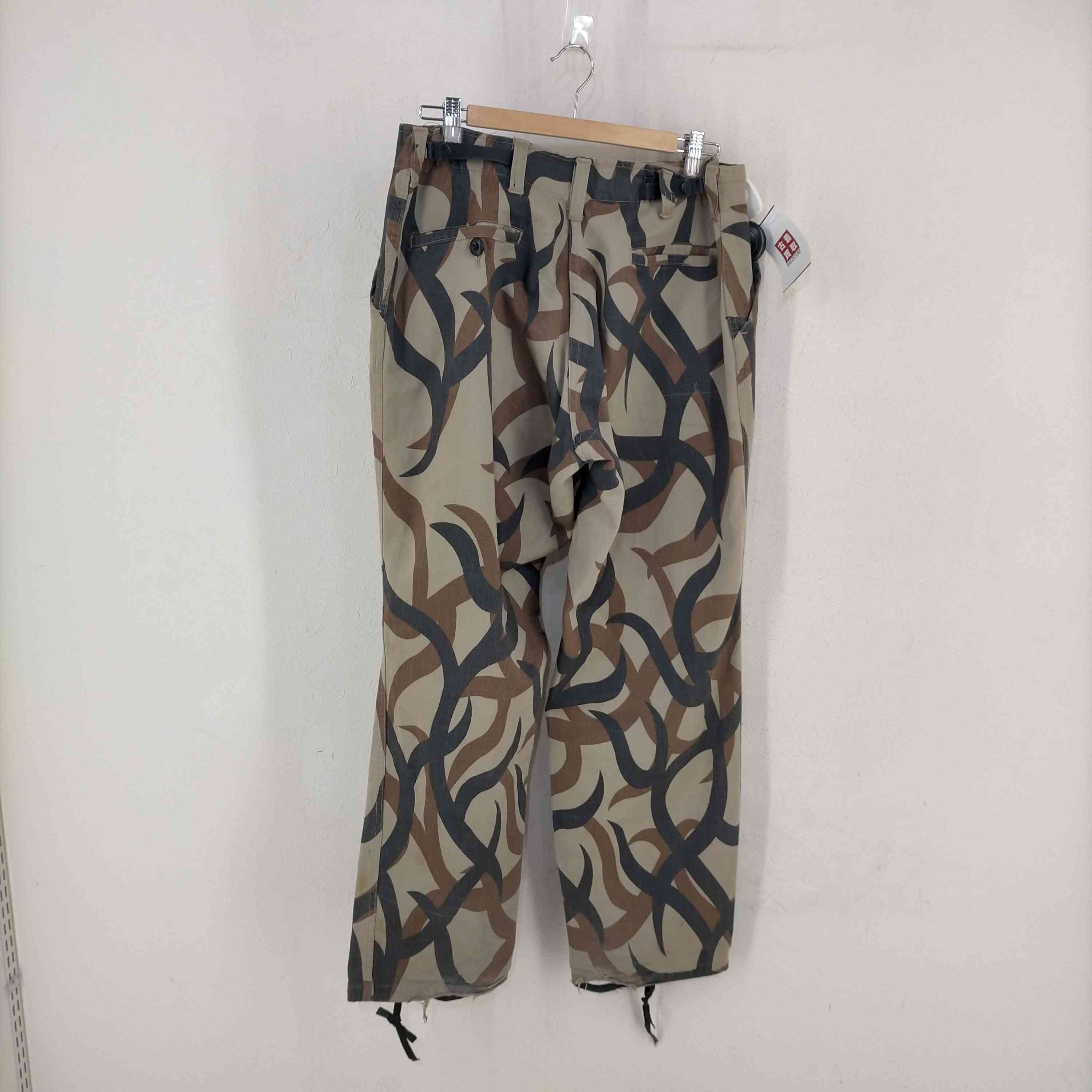Brigade Quartermasters ASAT トライバルカモ パンツ 90s Brigade Quartermasters ASAT TRIBAL CAMO CARGO PANTS - RICUR