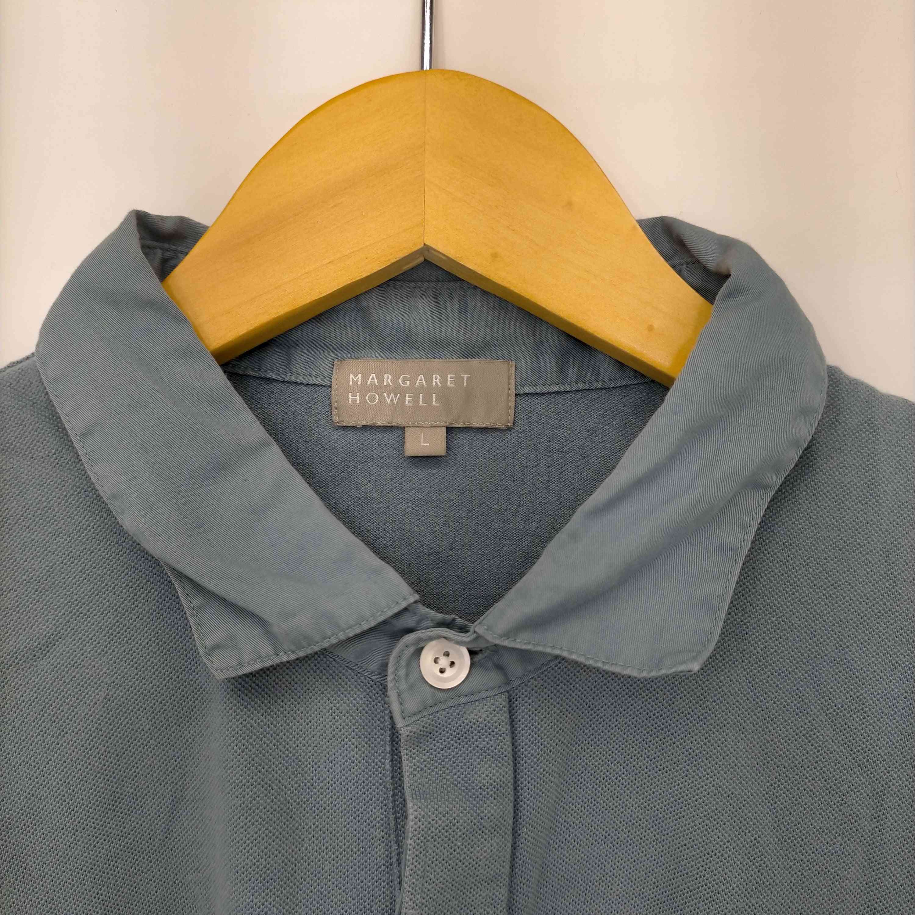 【MARGARET HOWELL】マーガレットハウエル 鹿の子ポロシャツ マーガレットハウエル MARGARET HOWELL 鹿の子ポロシャツ メンズ