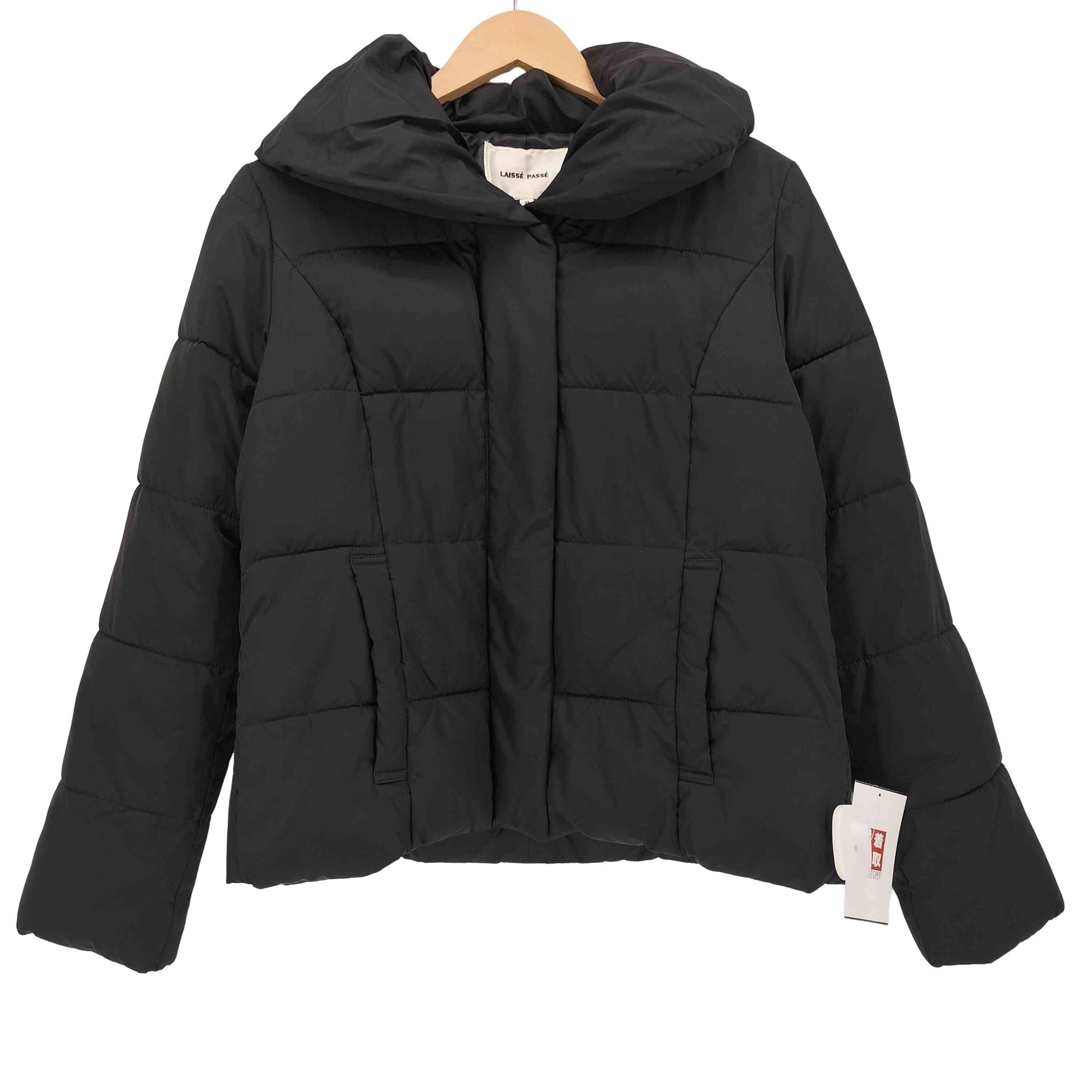 レッセパッセ LAISSE PASSE ジップアップ 襟付き 中綿 ダウン